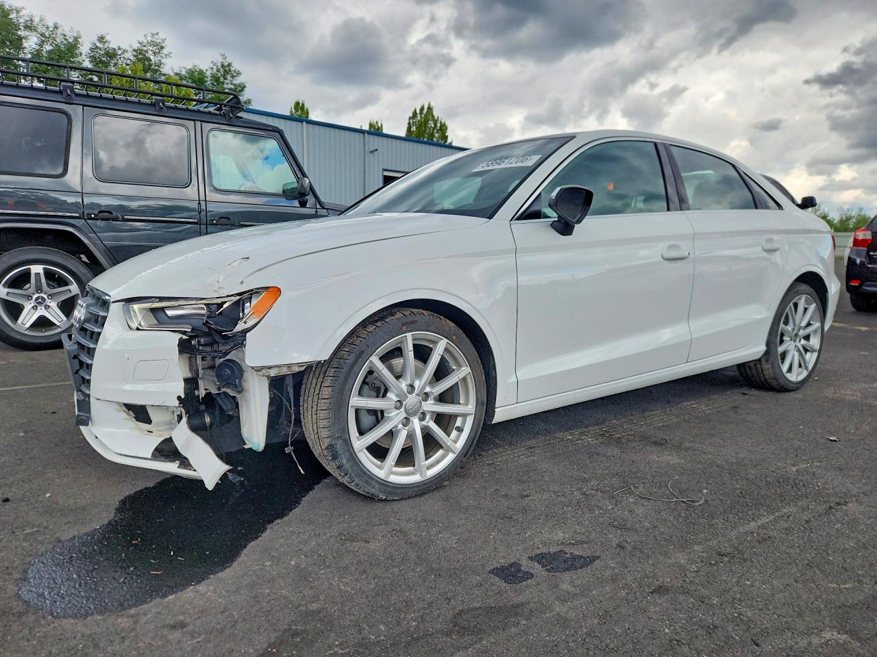 2016 Audi A3 Premium Plus White vin: WAUE8GFF7G1071846