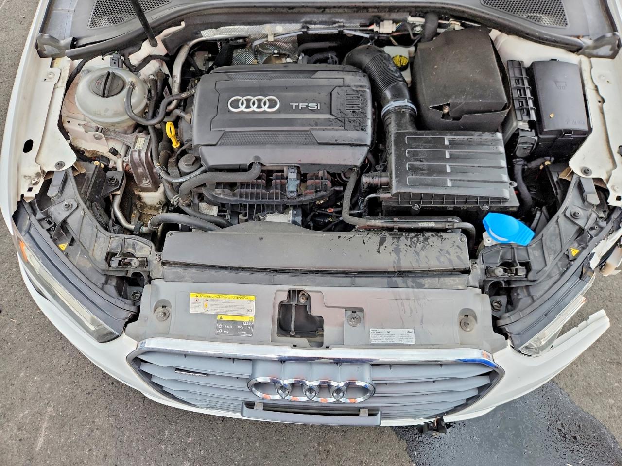 2016 Audi A3 Premium Plus White vin: WAUE8GFF7G1071846