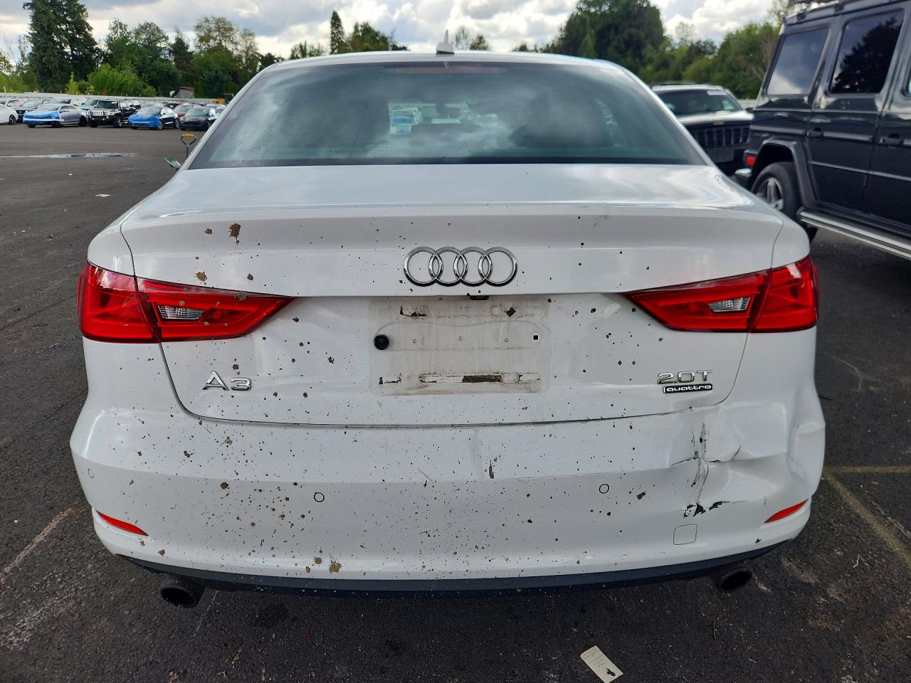 2016 Audi A3 Premium Plus White vin: WAUE8GFF7G1071846
