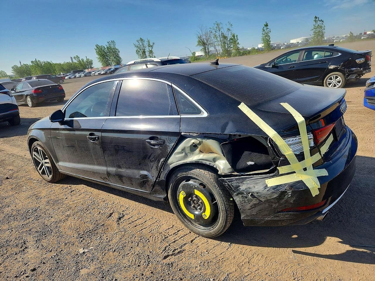 2018 Audi A3 Progressiv Черный vin: WAUE8GFF9J1035681