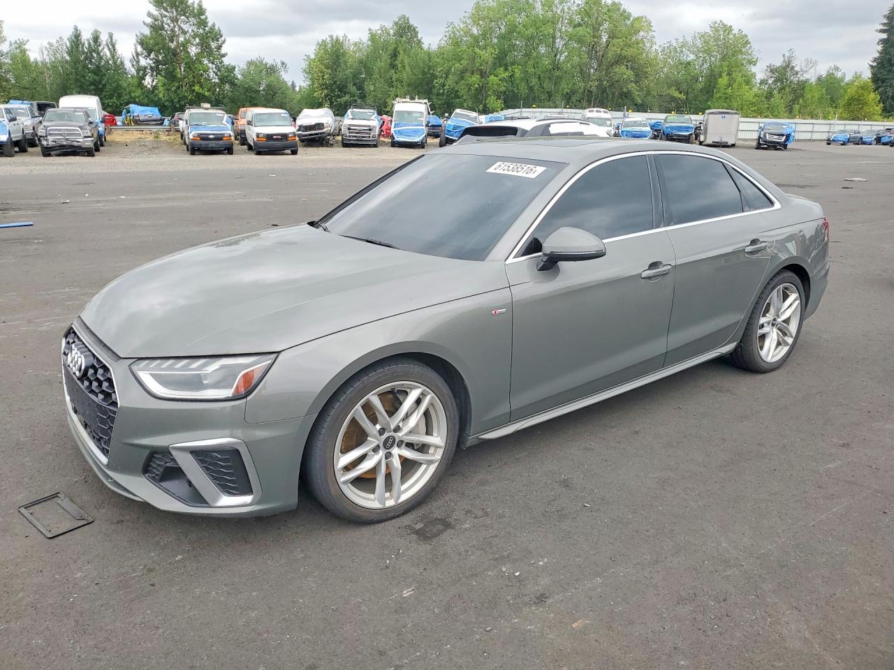 2023 Audi A4 Premium Plus 45 Gray vin: WAUEAAF40PN002621