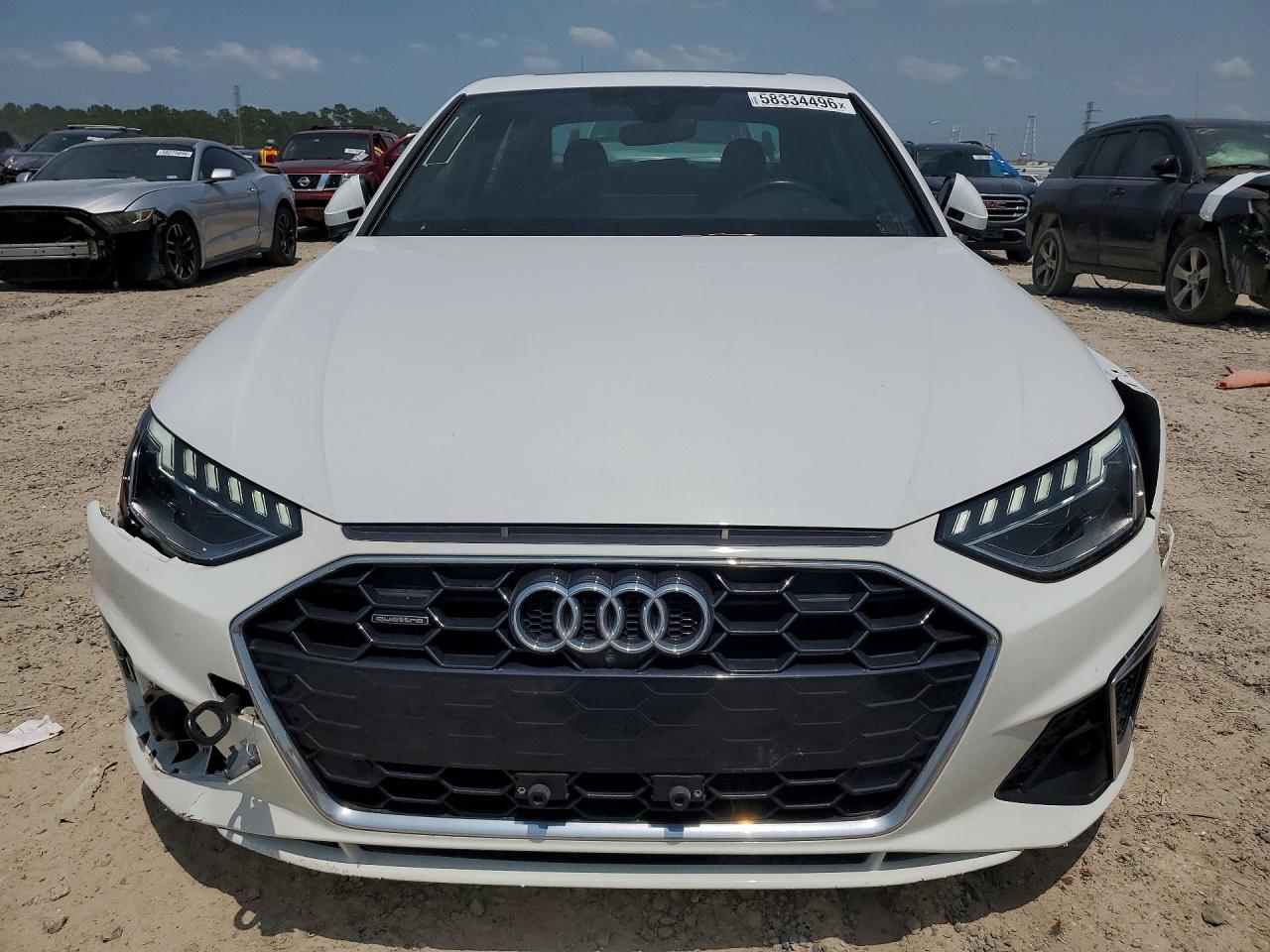 2024 Audi A4 Premium Plus 45 White vin: WAUEAAF43RN014071