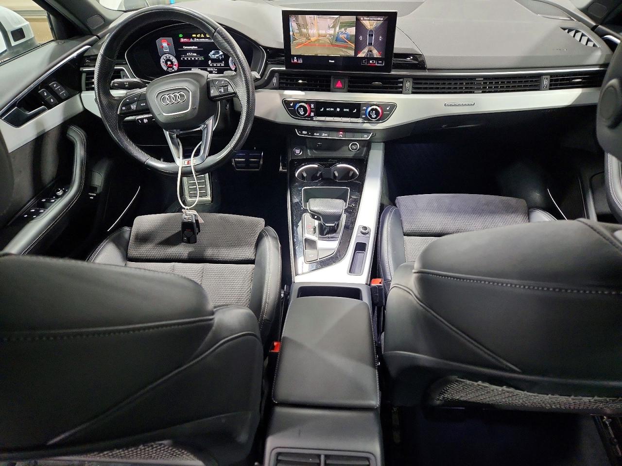 2021 Audi A4 Premium Plus 45 White vin: WAUEAAF44MN007025