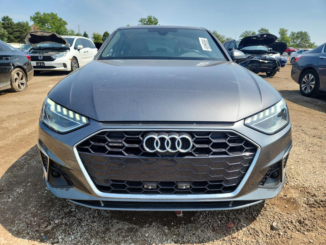 2022 Audi A4 Premium Plus 45 Gray vin: WAUEAAF44NN006538