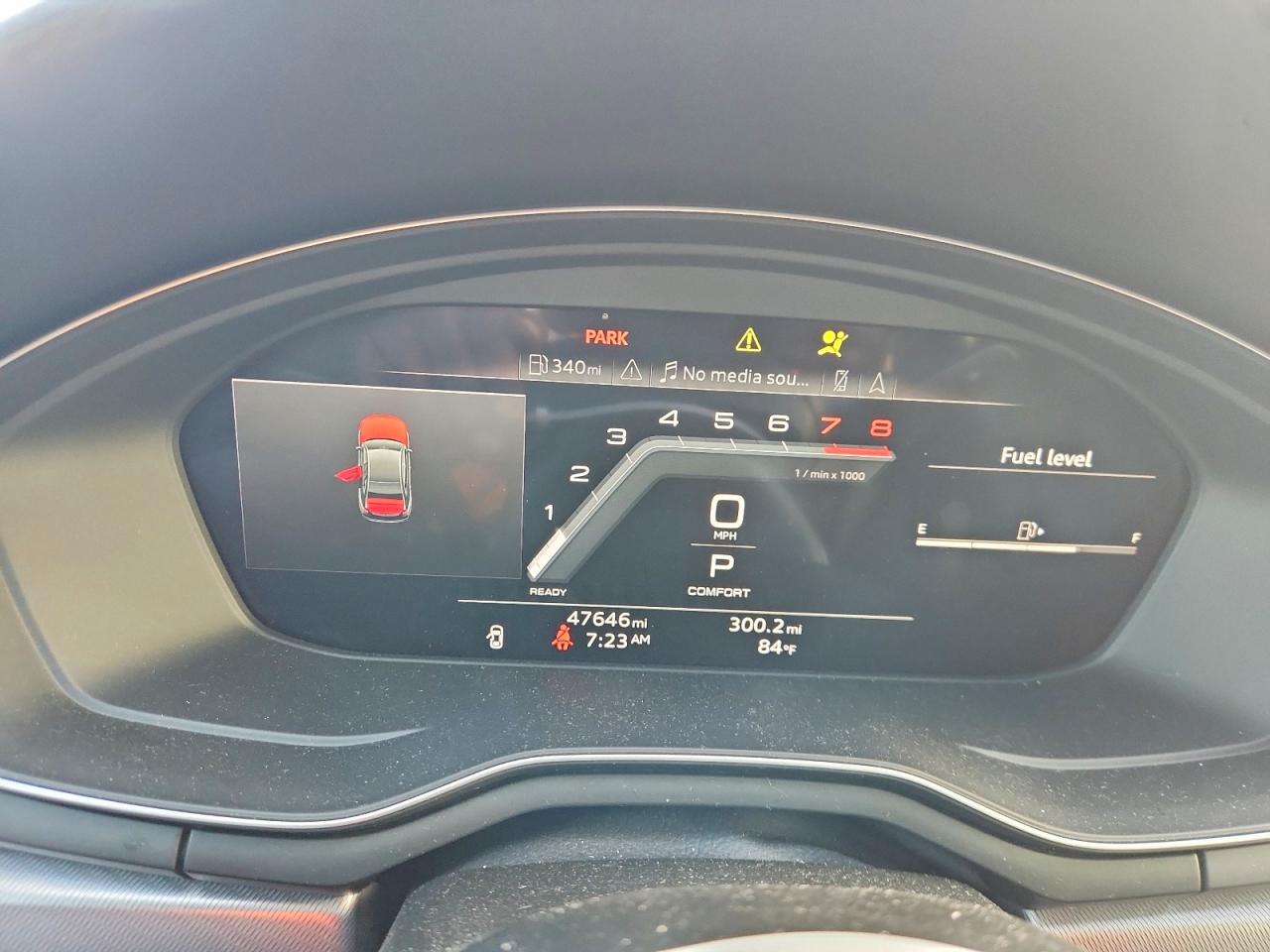 2023 Audi A4 Premium Plus 45 Серый vin: WAUEAAF45PA007286
