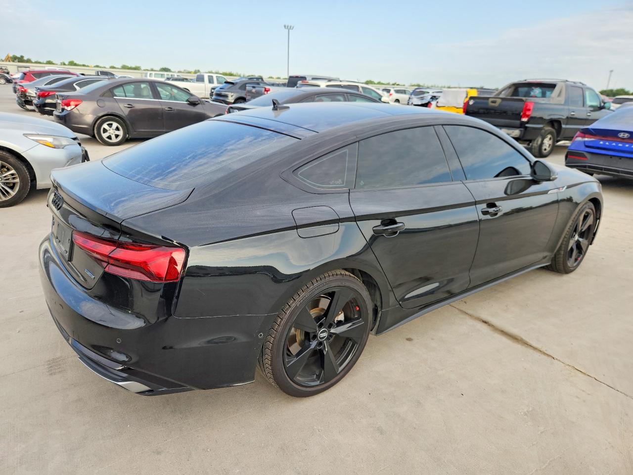 2021 Audi A5 Prestige 45 Black vin: WAUEACF59MA004553
