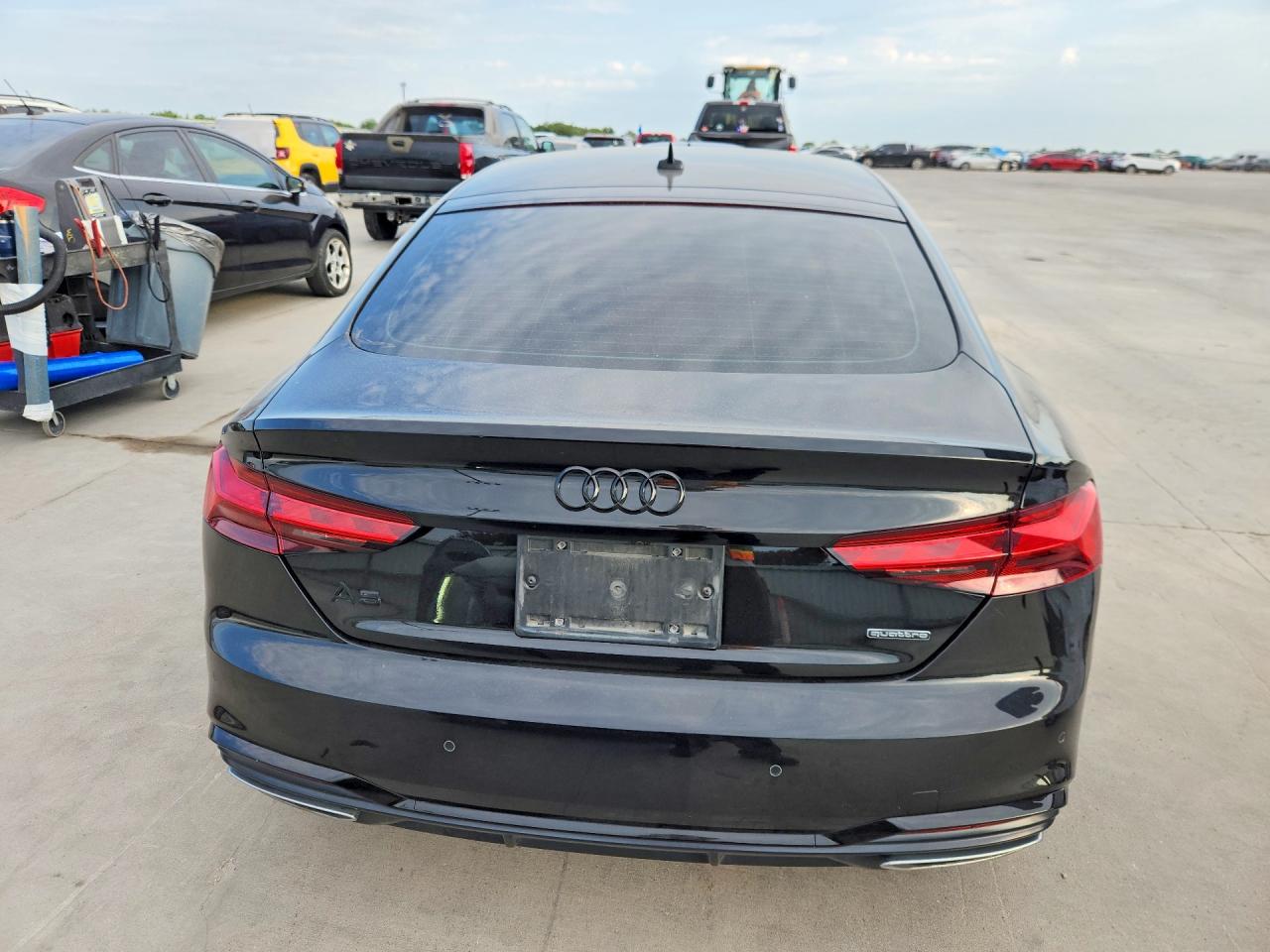 2021 Audi A5 Prestige 45 Black vin: WAUEACF59MA004553
