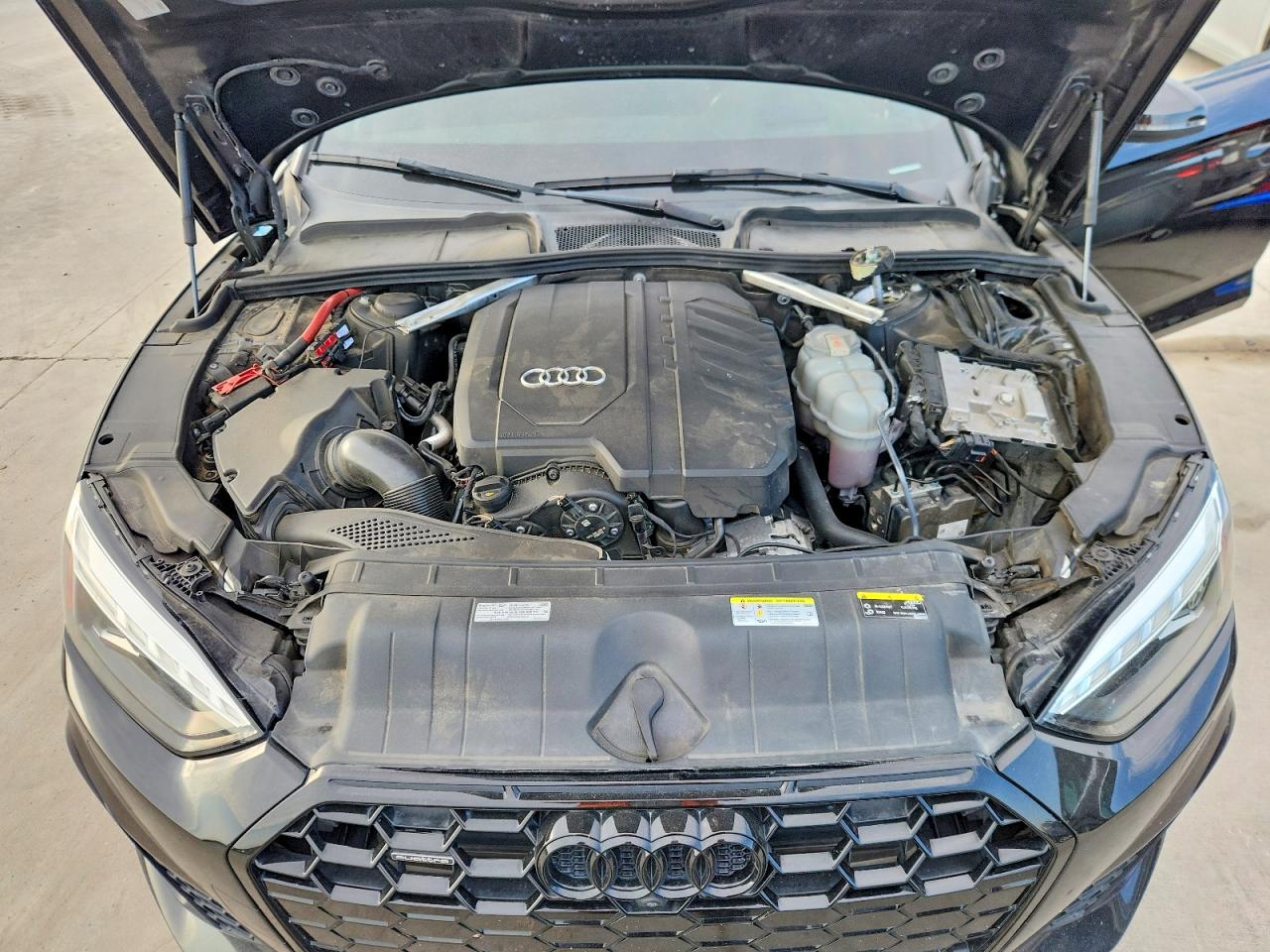 2021 Audi A5 Prestige 45 Black vin: WAUEACF59MA004553