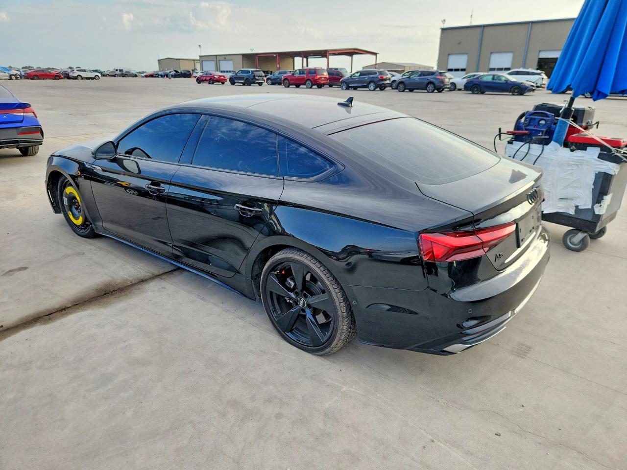 2021 Audi A5 Prestige 45 Black vin: WAUEACF59MA004553