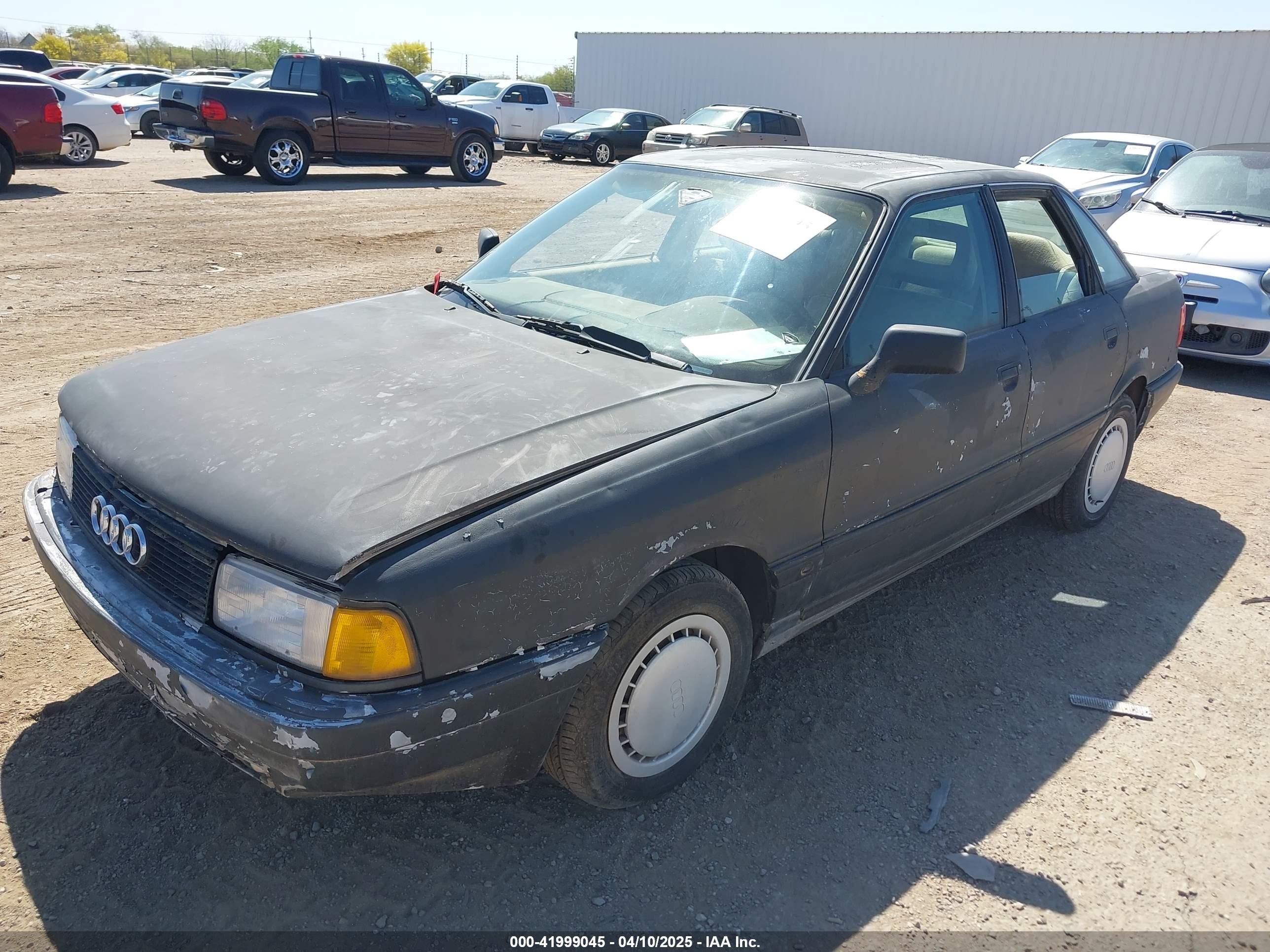 1991 Audi 80   Black vin: WAUEC58A0MA089752