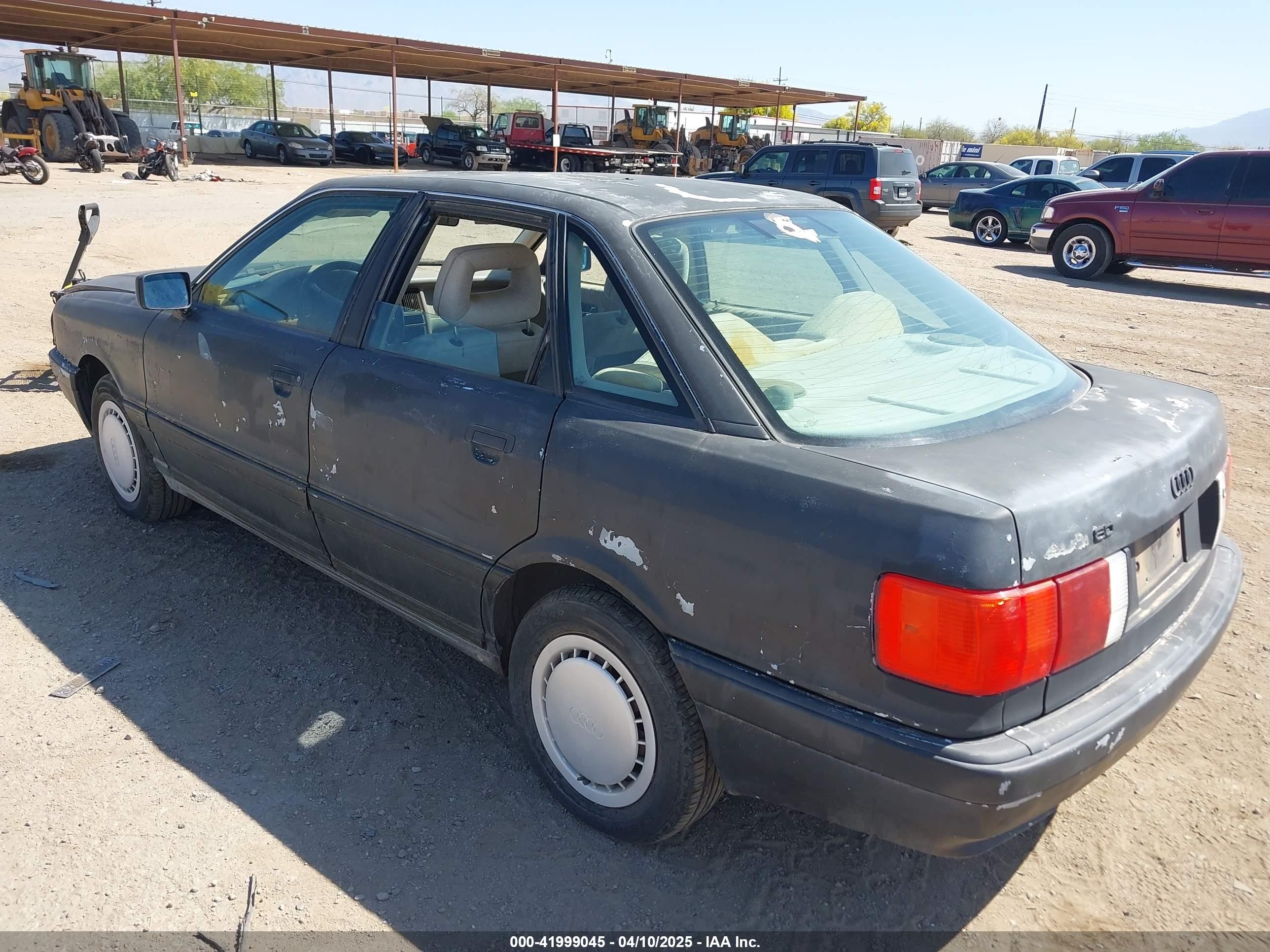 1991 Audi 80   Black vin: WAUEC58A0MA089752