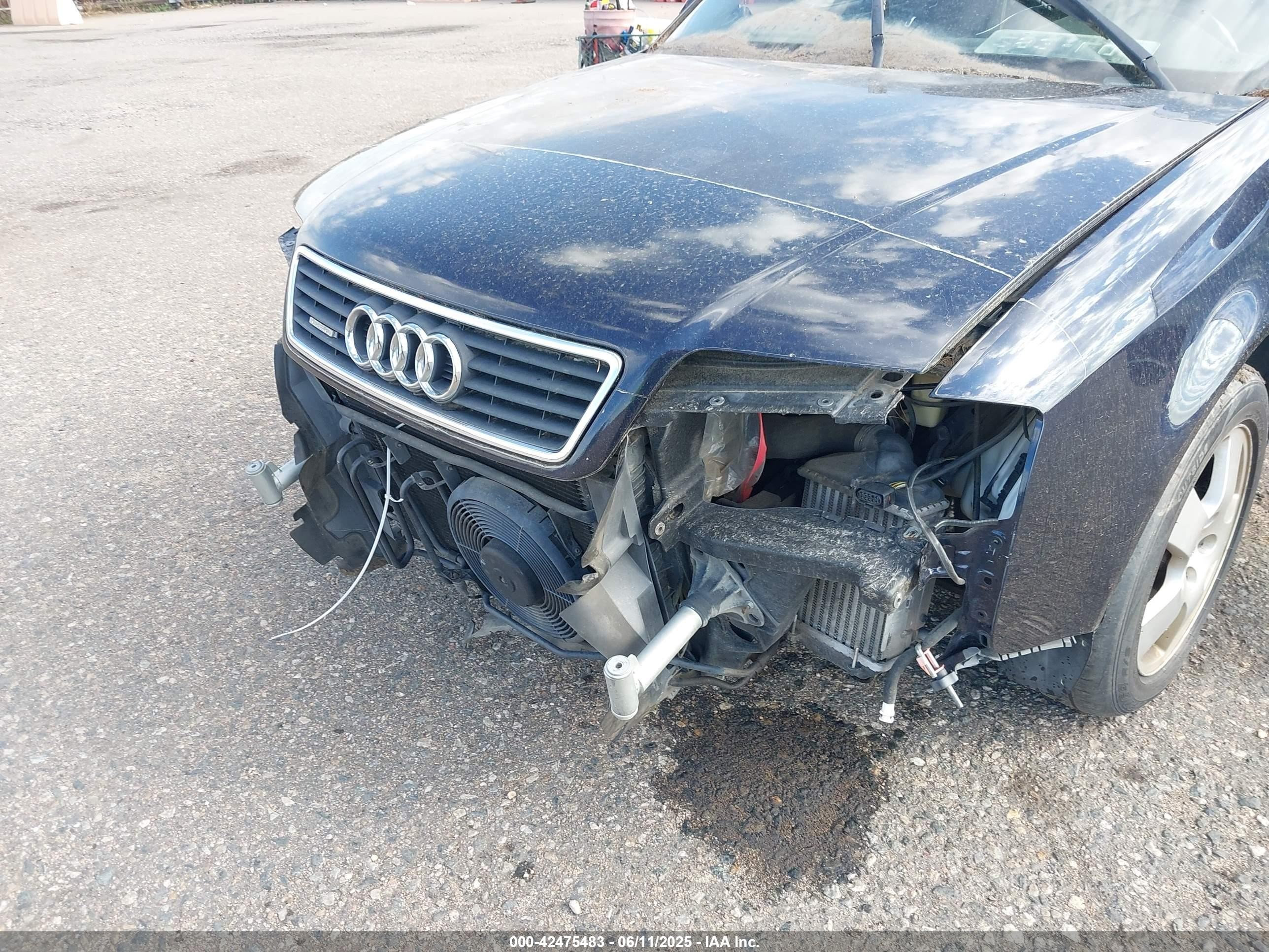 2000 Audi A6 2.7t Черный vin: WAUED24B0YN078842
