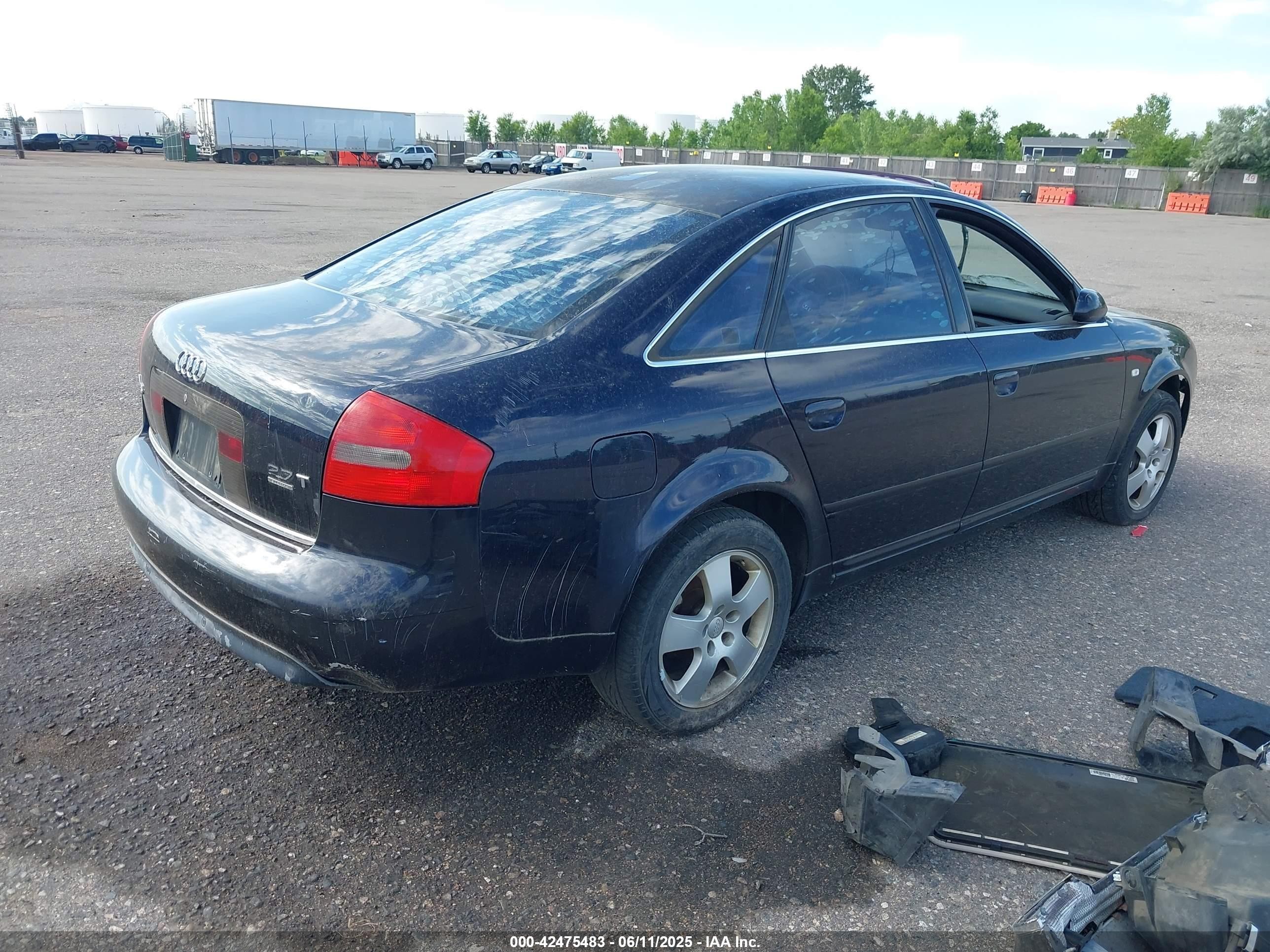 2000 Audi A6 2.7t Черный vin: WAUED24B0YN078842