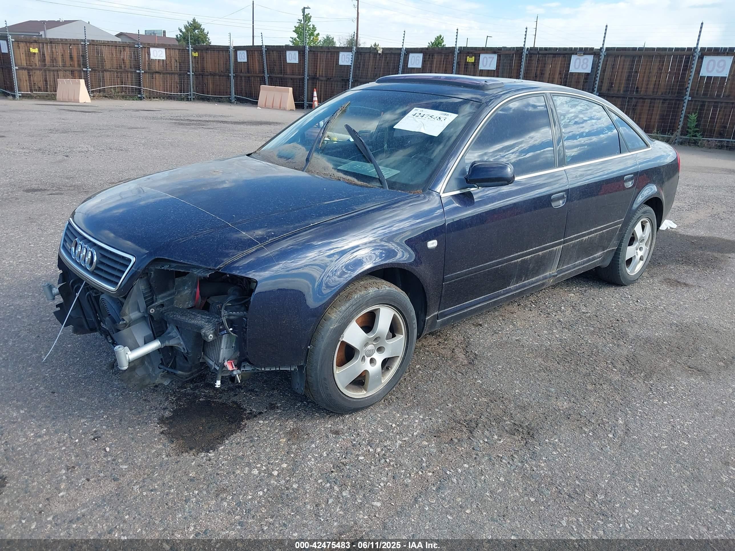 2000 Audi A6 2.7t Черный vin: WAUED24B0YN078842
