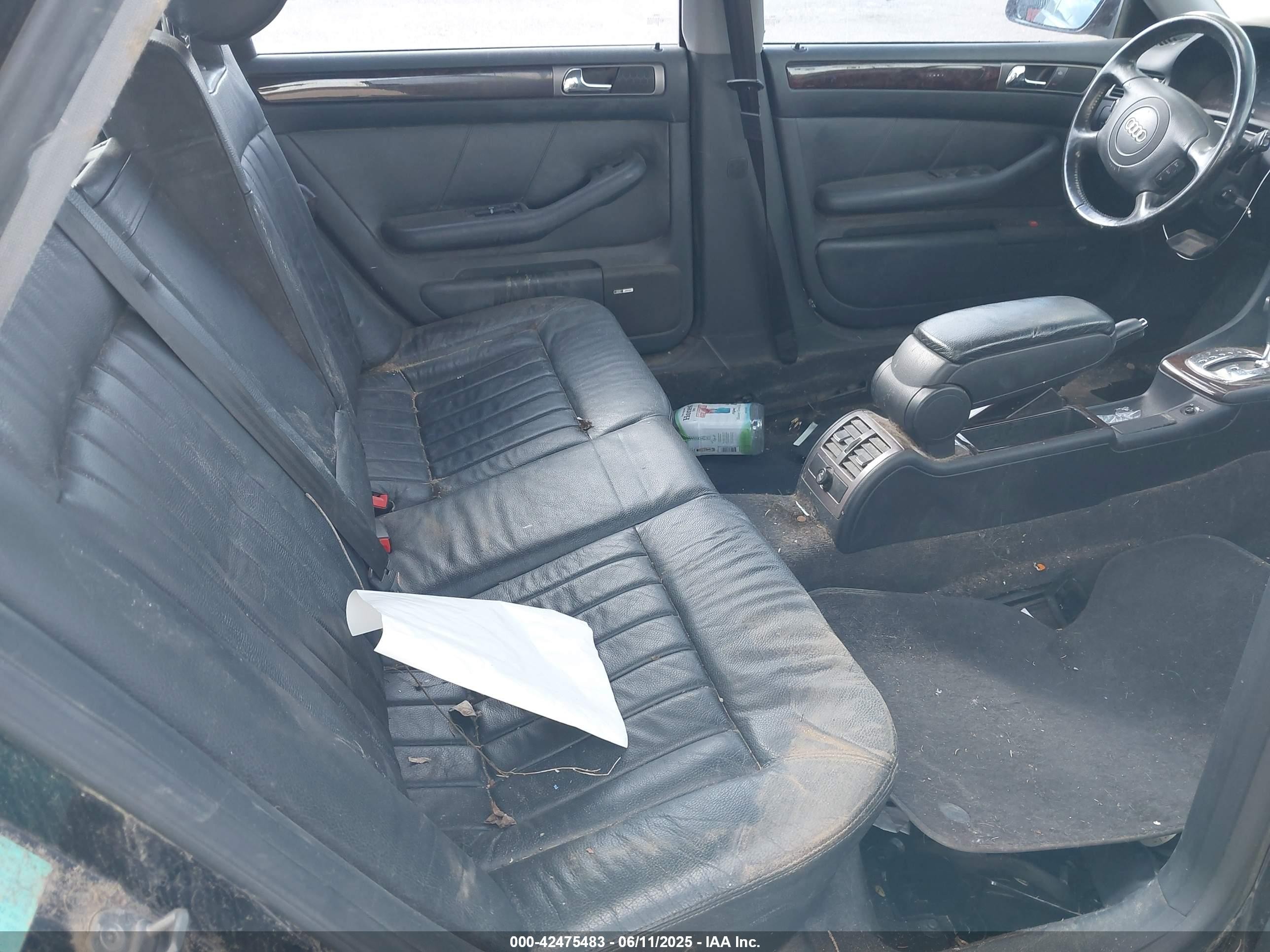 2000 Audi A6 2.7t Черный vin: WAUED24B0YN078842