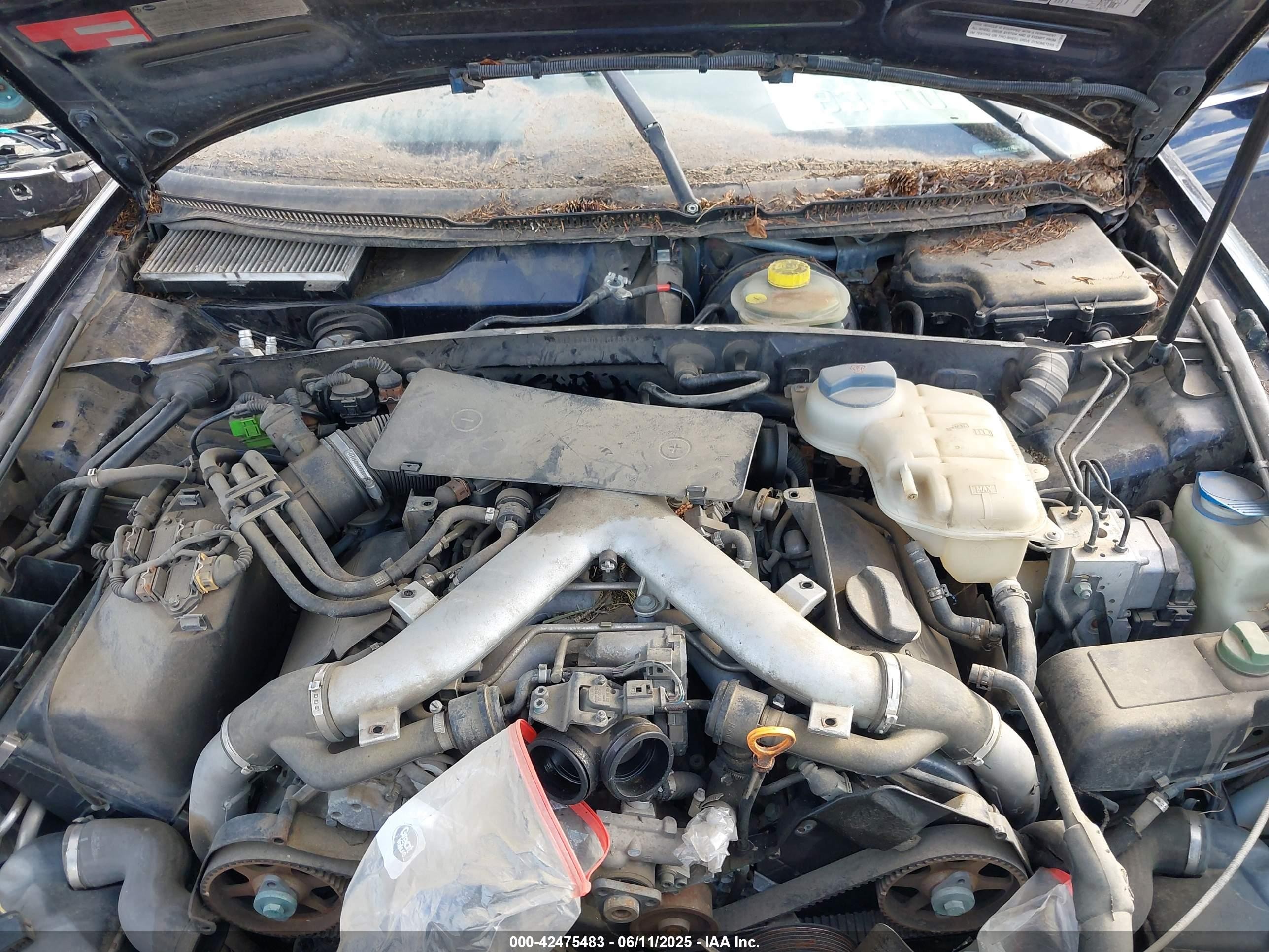 2000 Audi A6 2.7t Черный vin: WAUED24B0YN078842
