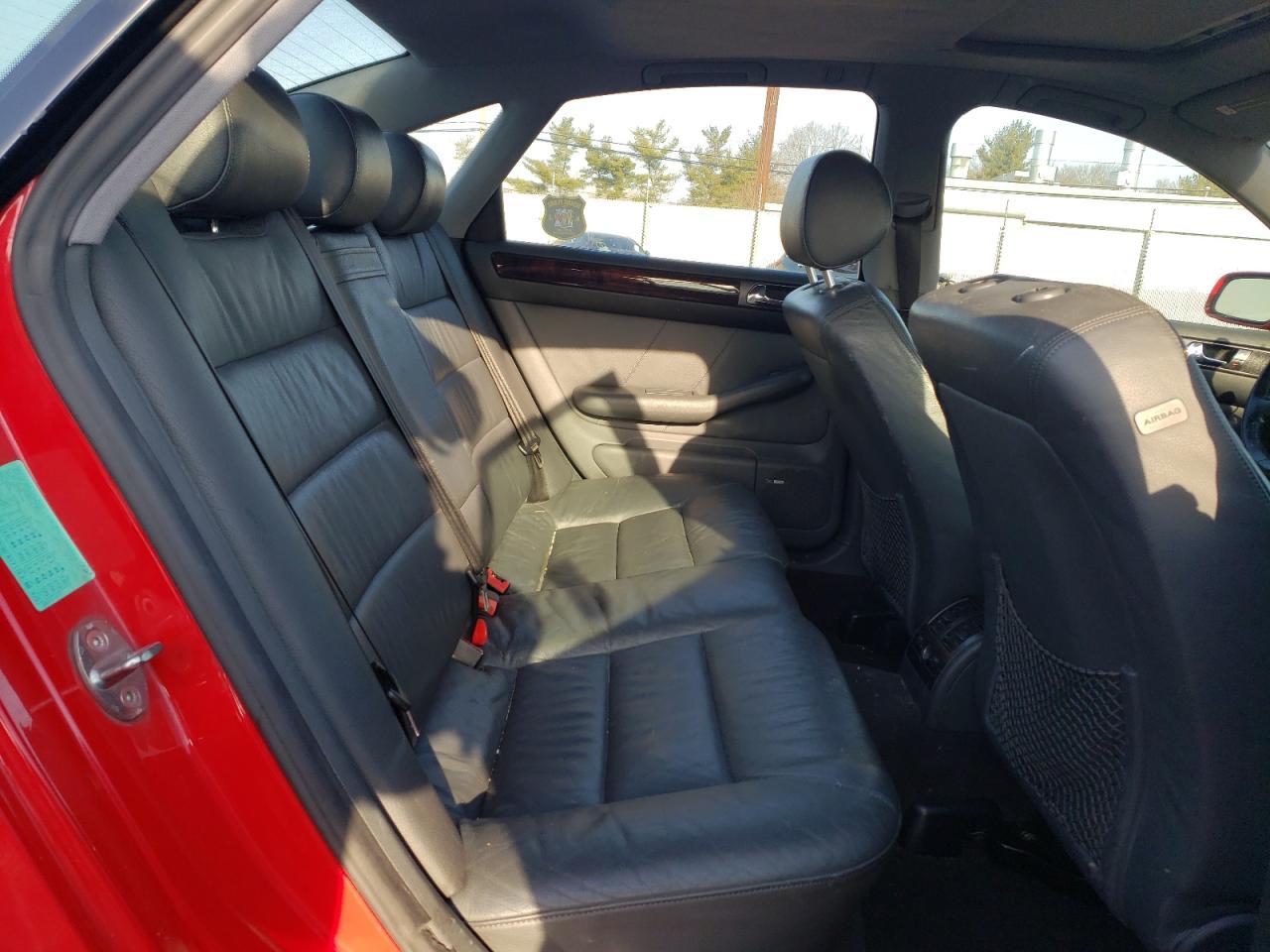 2000 Audi A6 2.7t Quattro Red vin: WAUED24BXYN082655