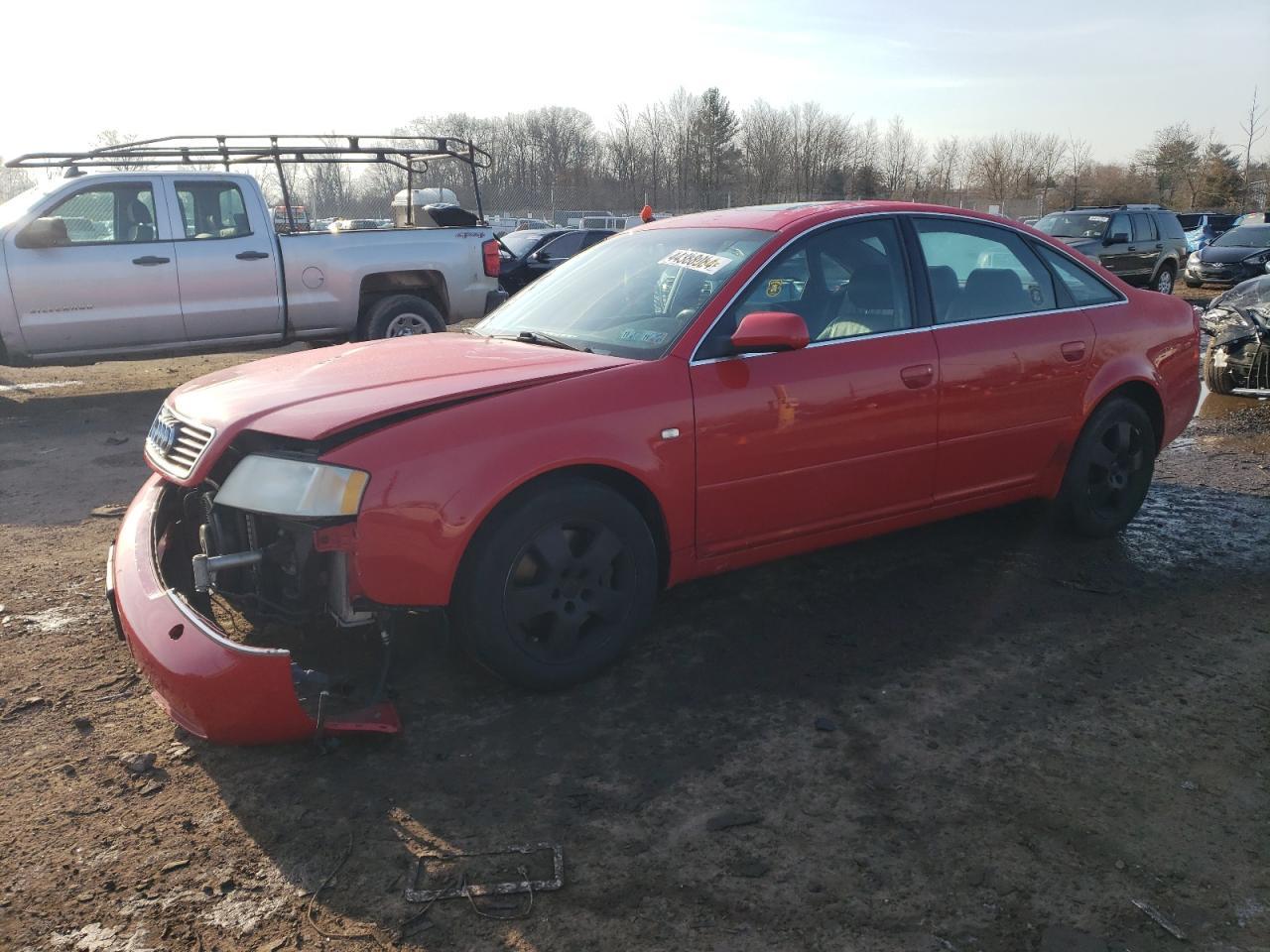 2000 Audi A6 2.7t Quattro Red vin: WAUED24BXYN082655
