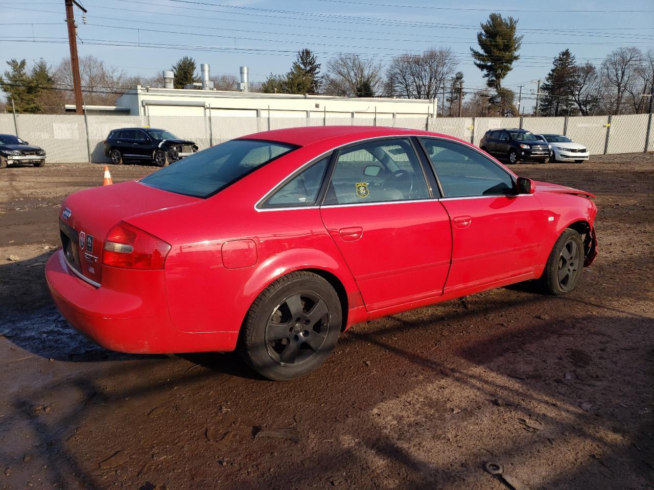 2000 Audi A6 2.7t Quattro Red vin: WAUED24BXYN082655