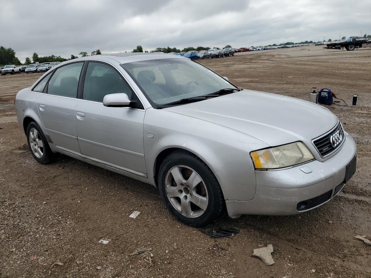 2000 Audi A6 2.7t Quattro Silver vin: WAUED24BXYN102256