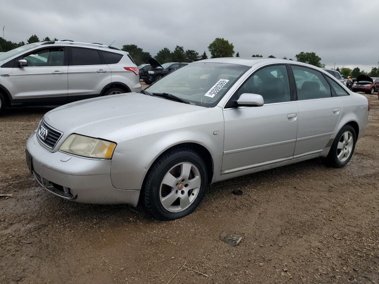 2000 Audi A6 2.7t Quattro Silver vin: WAUED24BXYN102256