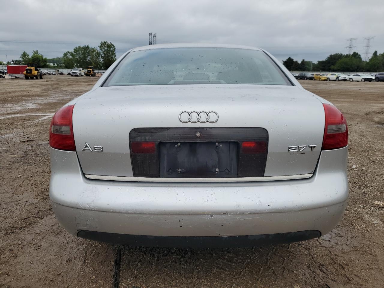 2000 Audi A6 2.7t Quattro Silver vin: WAUED24BXYN102256