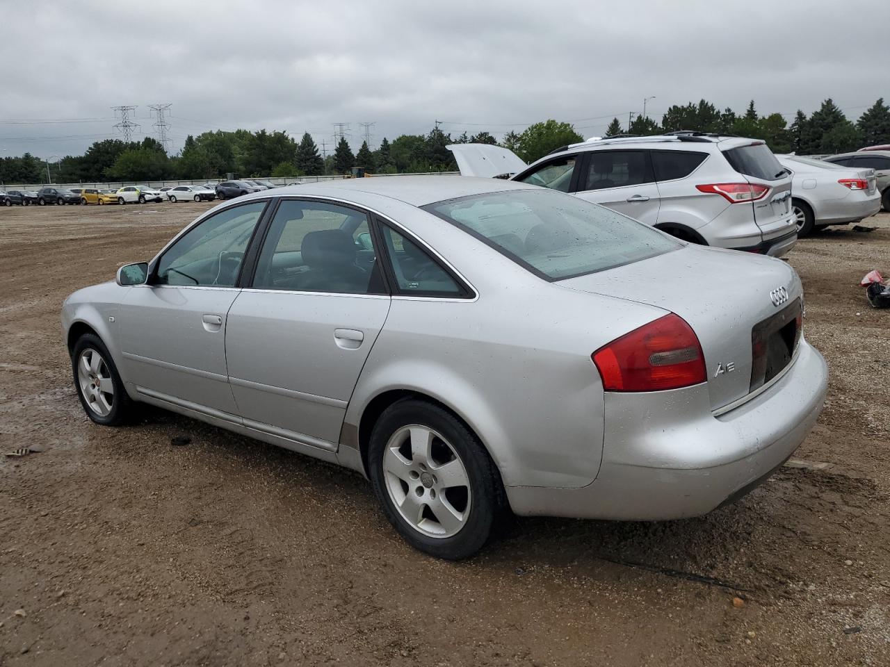 2000 Audi A6 2.7t Quattro Silver vin: WAUED24BXYN102256