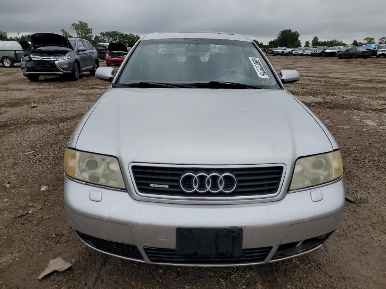 2000 Audi A6 2.7t Quattro Silver vin: WAUED24BXYN102256