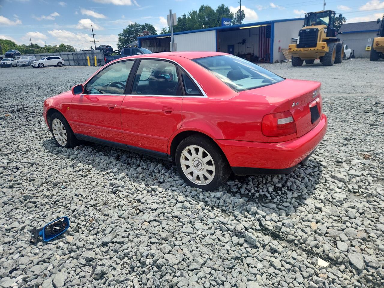 1999 Audi A4 2.8 Quattro Red vin: WAUED28D2XA044600