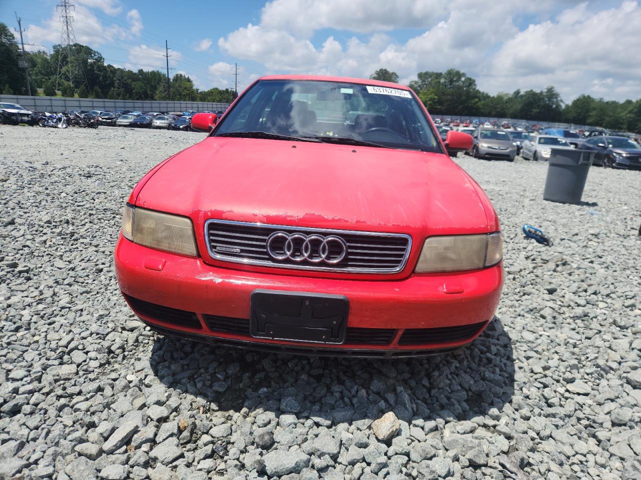 1999 Audi A4 2.8 Quattro Red vin: WAUED28D2XA044600