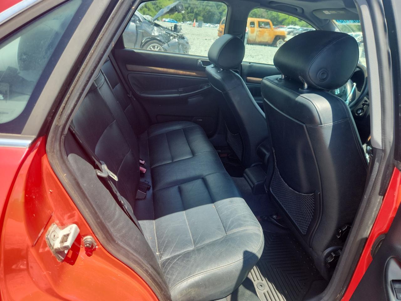 1999 Audi A4 2.8 Quattro Red vin: WAUED28D2XA044600
