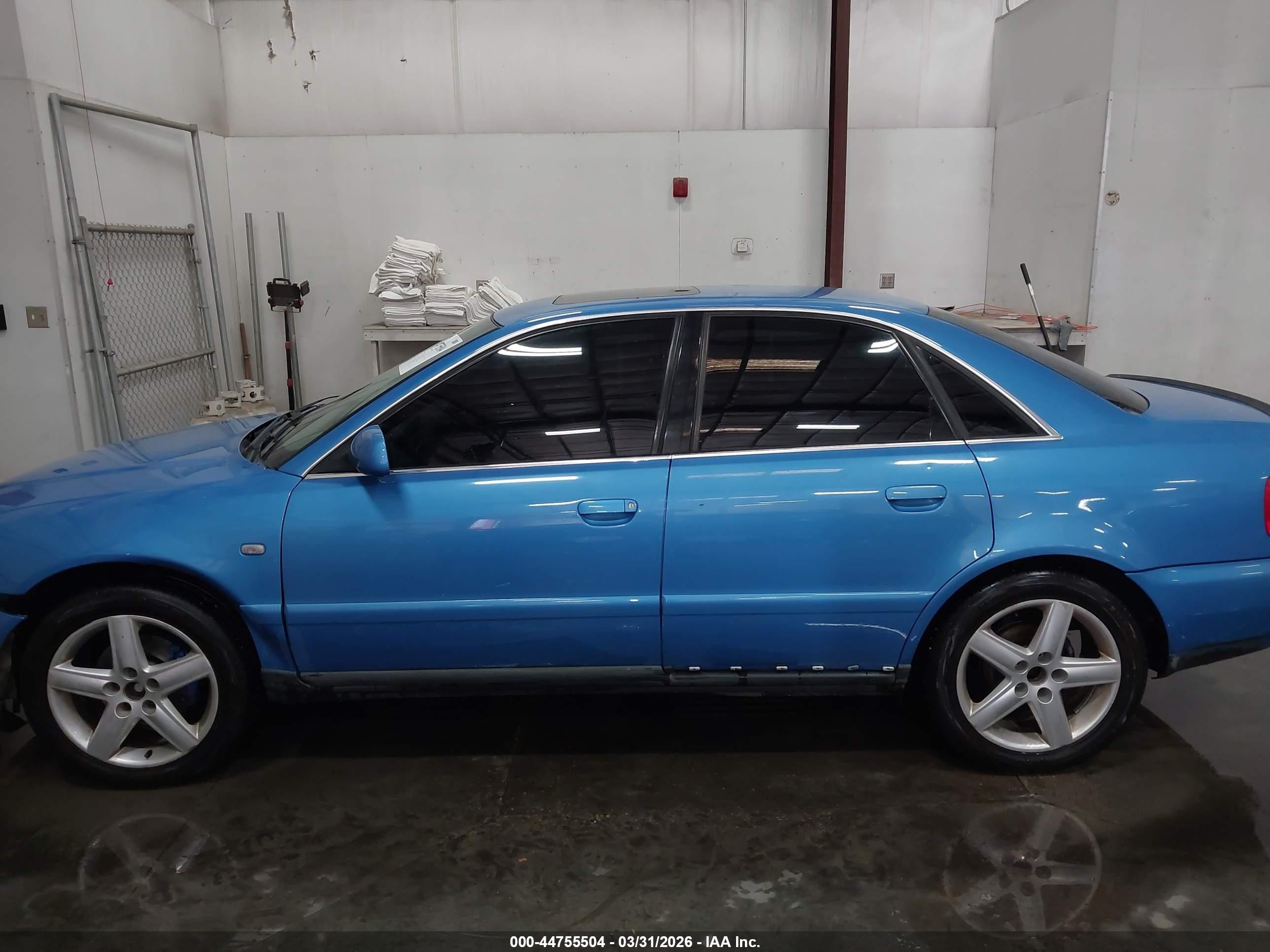 1999 Audi A4 2.8 Blue vin: WAUED28D4XA296736