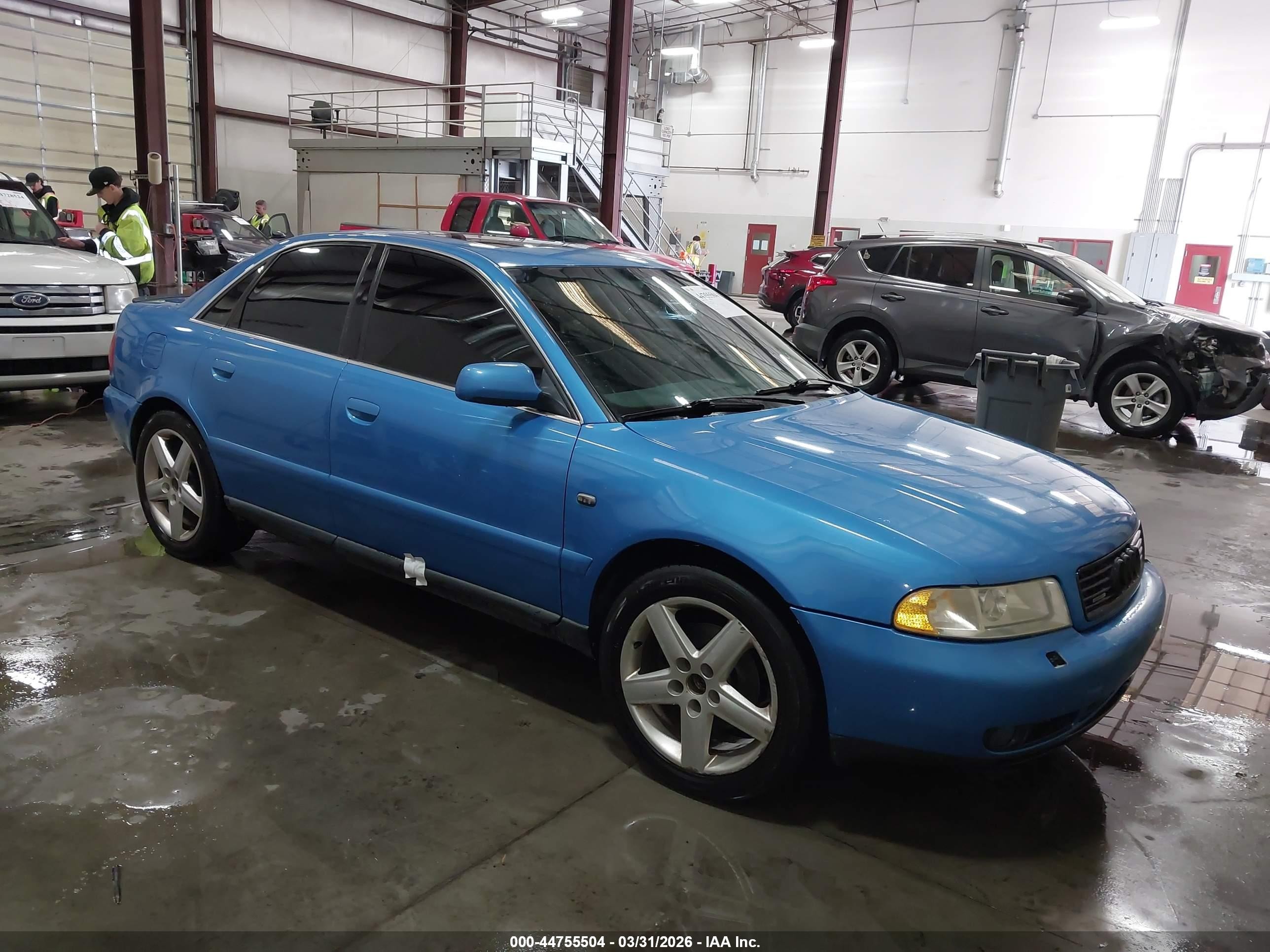 1999 Audi A4 2.8 Blue vin: WAUED28D4XA296736