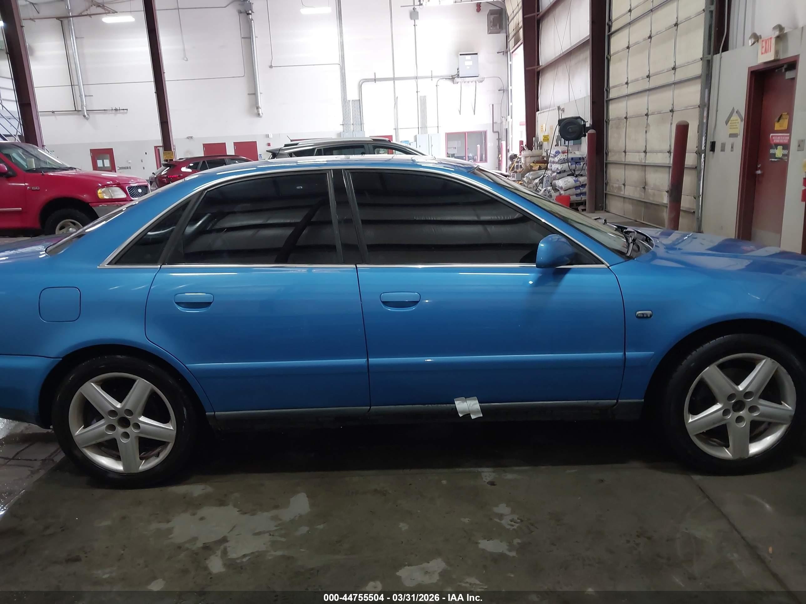 1999 Audi A4 2.8 Blue vin: WAUED28D4XA296736