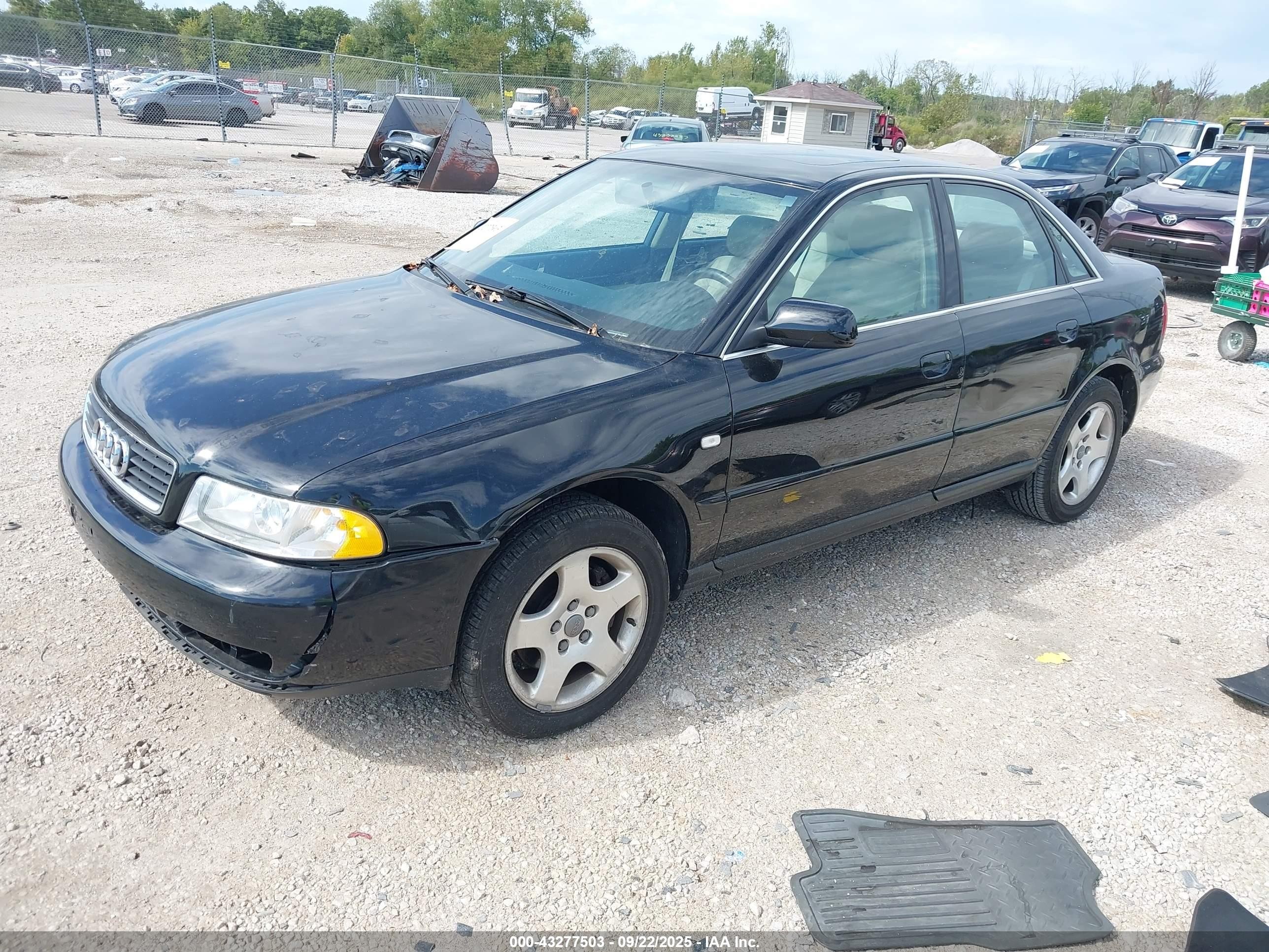 1999 Audi A4 2.8 Black vin: WAUED28D7XA308829