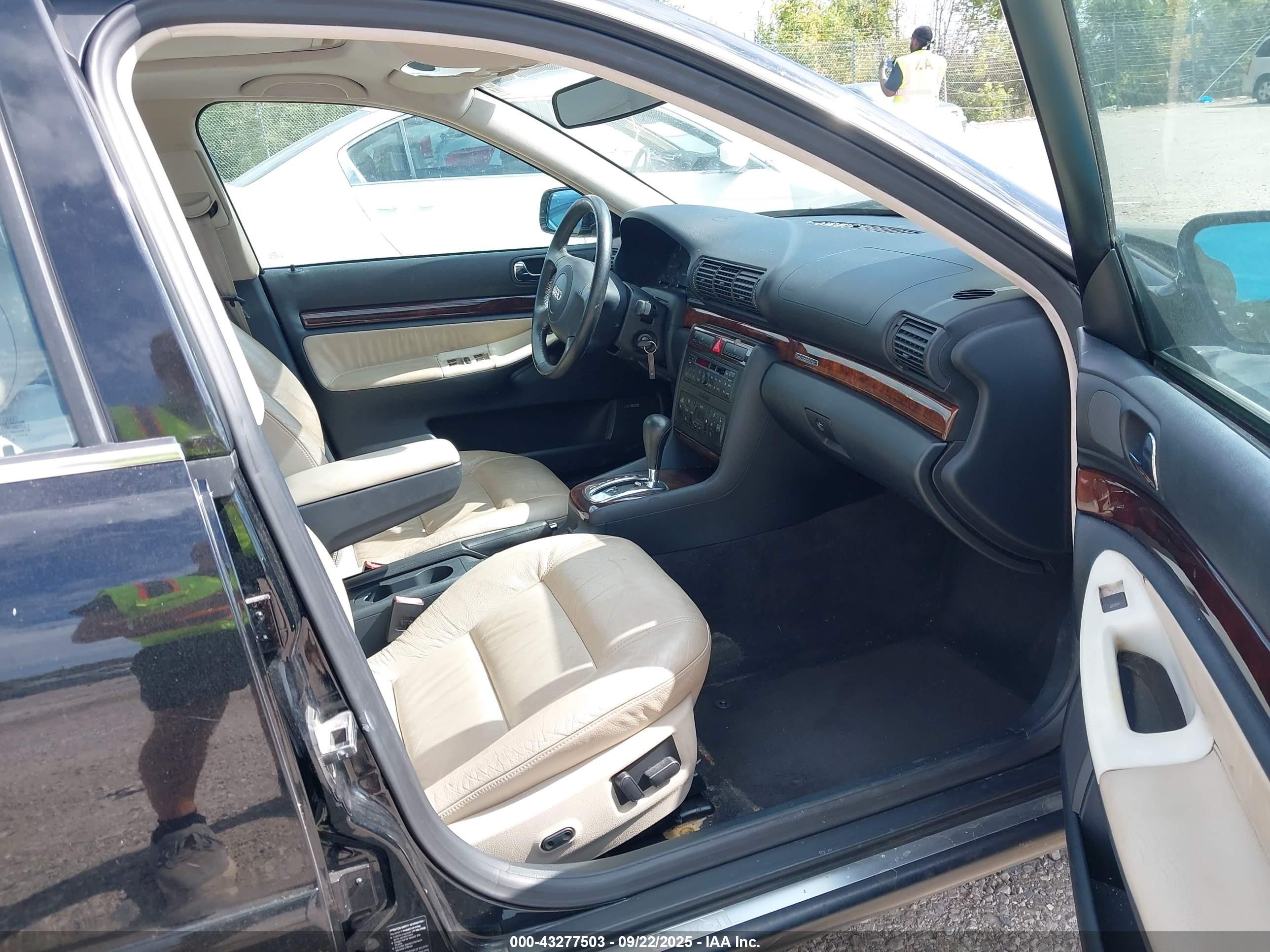1999 Audi A4 2.8 Black vin: WAUED28D7XA308829