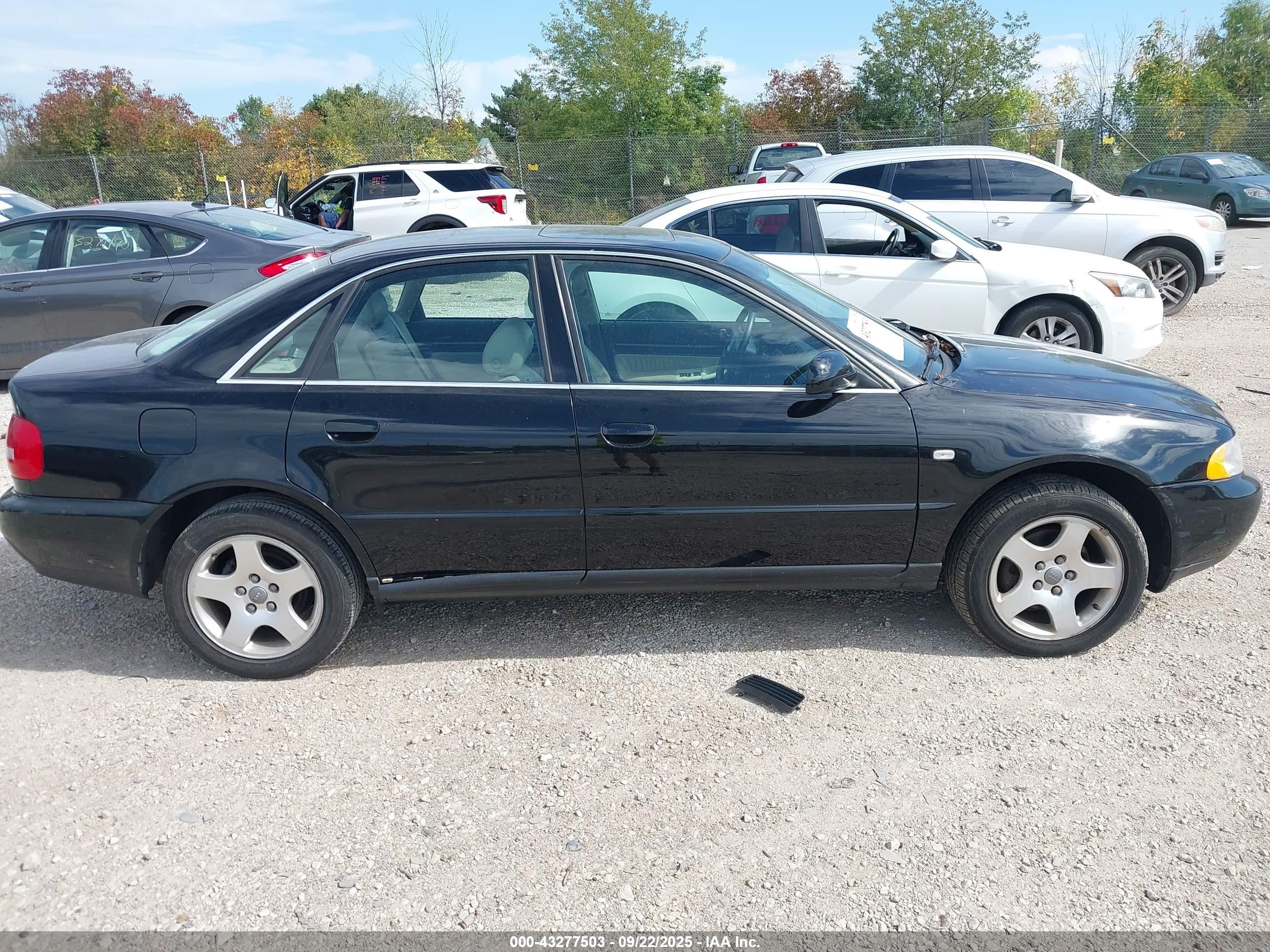1999 Audi A4 2.8 Black vin: WAUED28D7XA308829