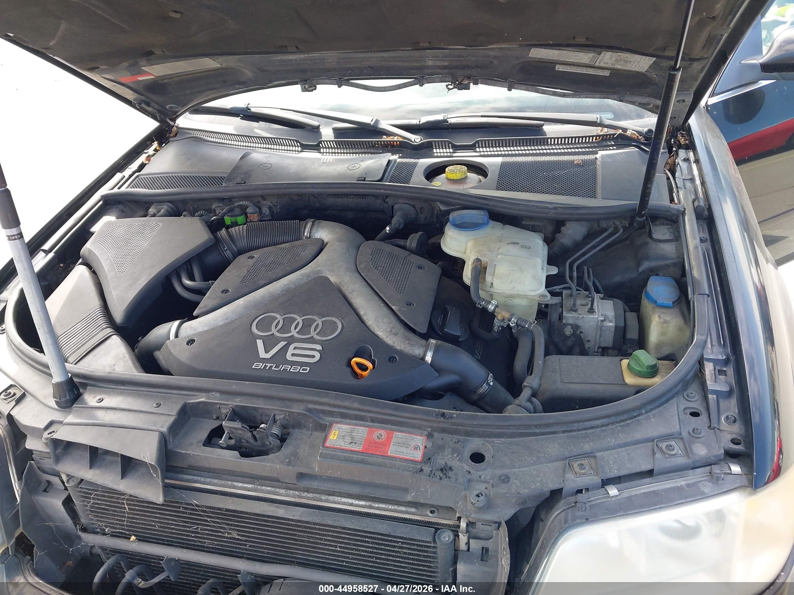 2000 Audi A6 2.7t Черный vin: WAUED54B6YN000695