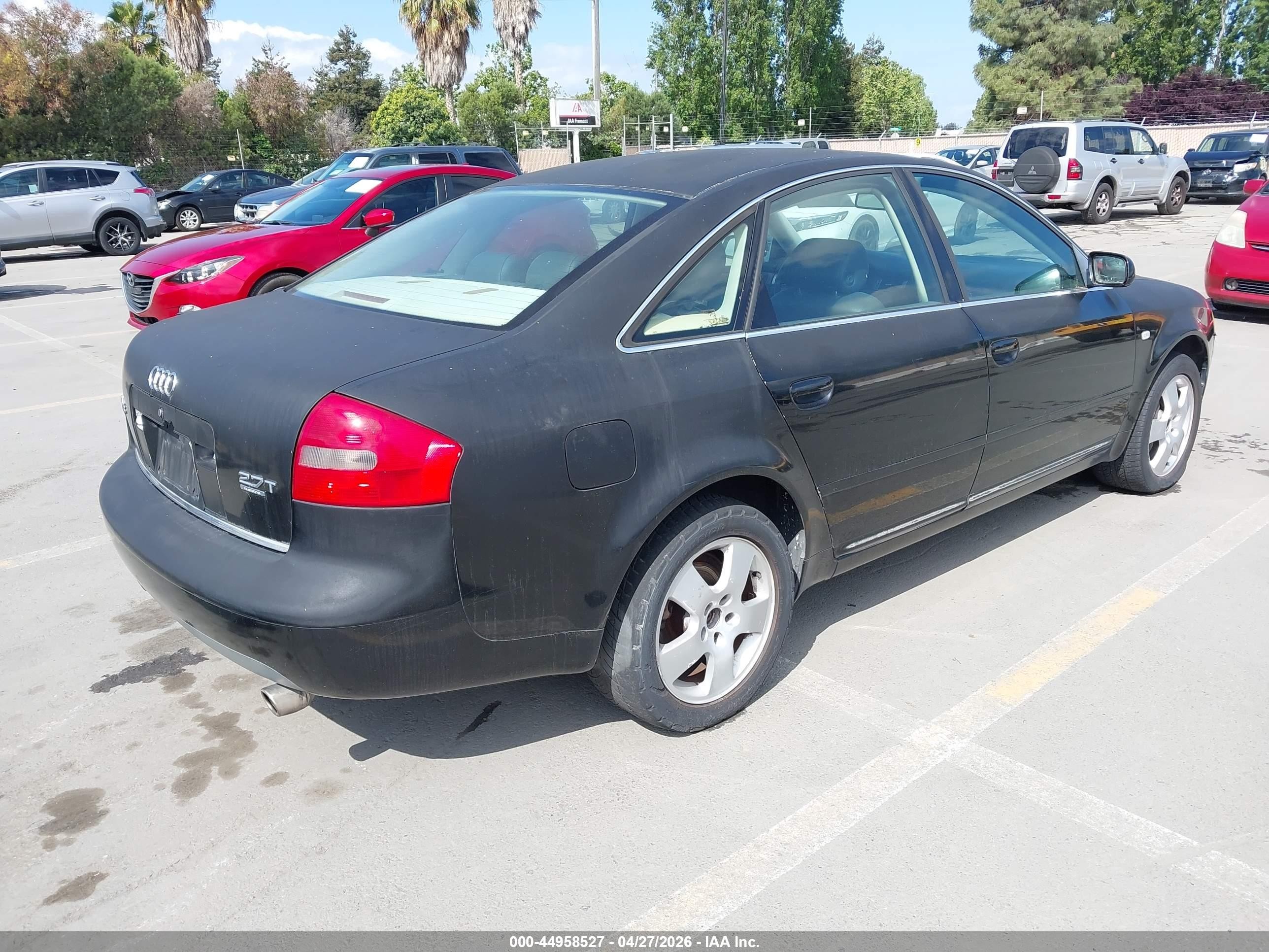 2000 Audi A6 2.7t Черный vin: WAUED54B6YN000695