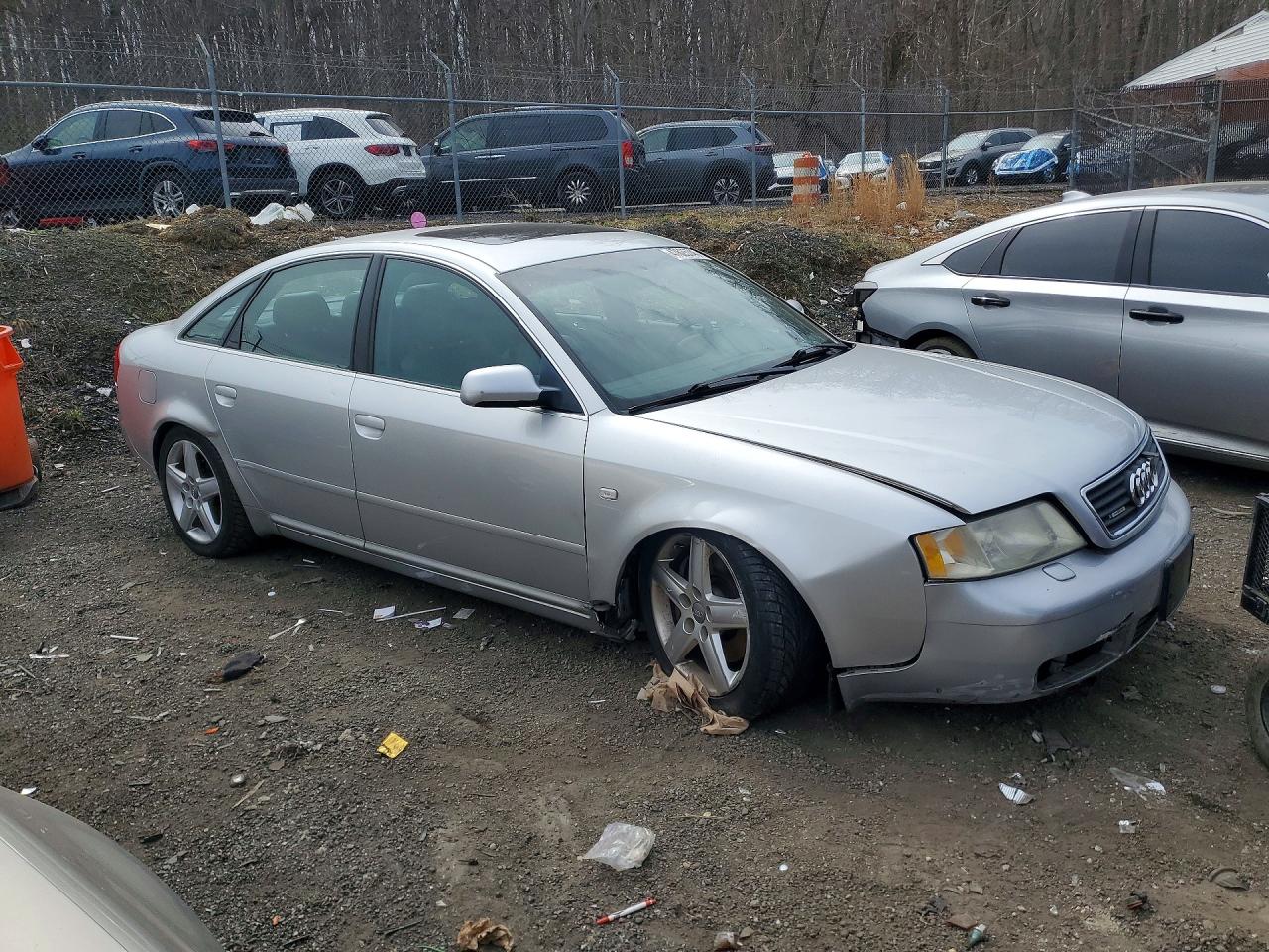 2000 Audi A6 2.7t Quattro Серебряный vin: WAUED64B1YN078923