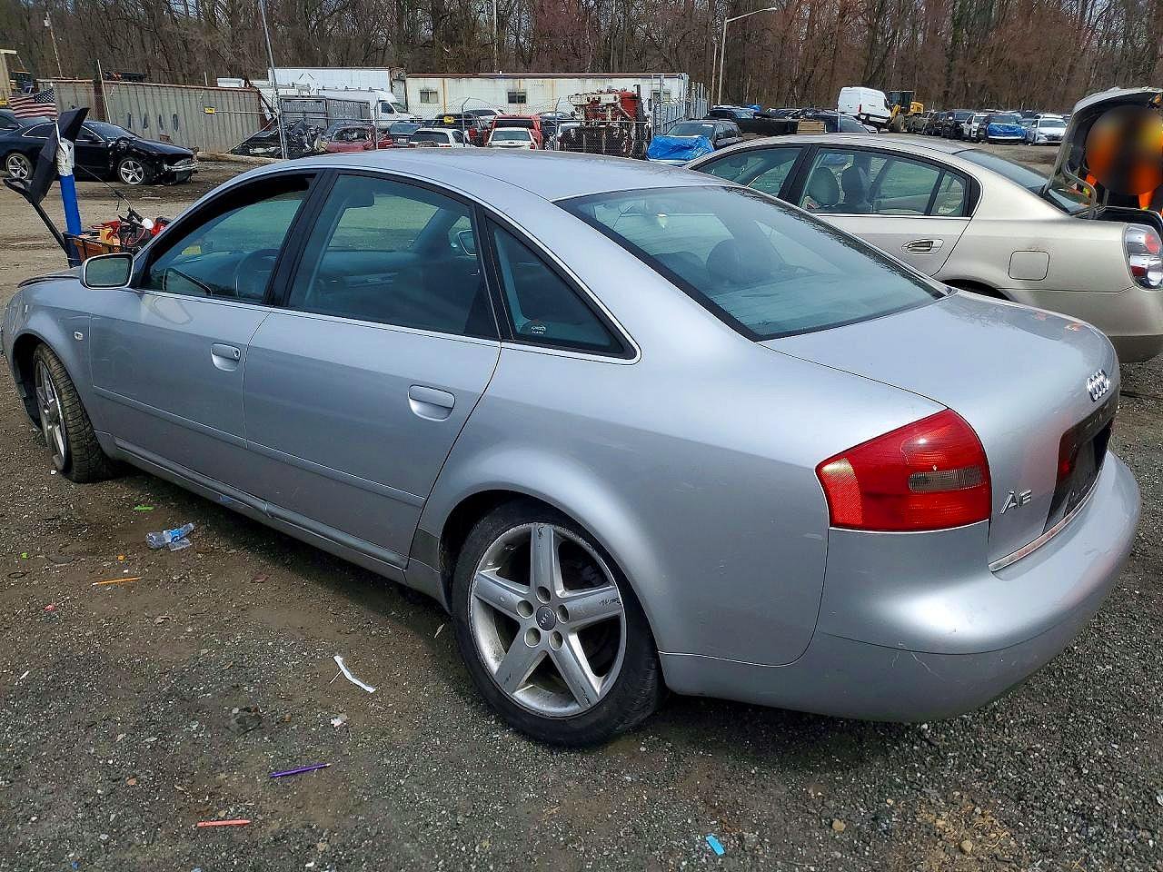 2000 Audi A6 2.7t Quattro Серебряный vin: WAUED64B1YN078923