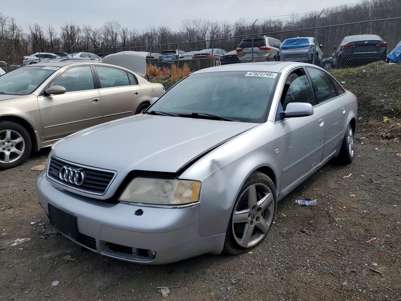 2000 Audi A6 2.7t Quattro Серебряный vin: WAUED64B1YN078923