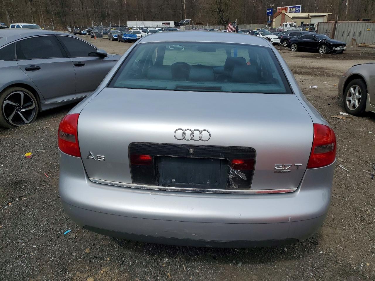 2000 Audi A6 2.7t Quattro Серебряный vin: WAUED64B1YN078923