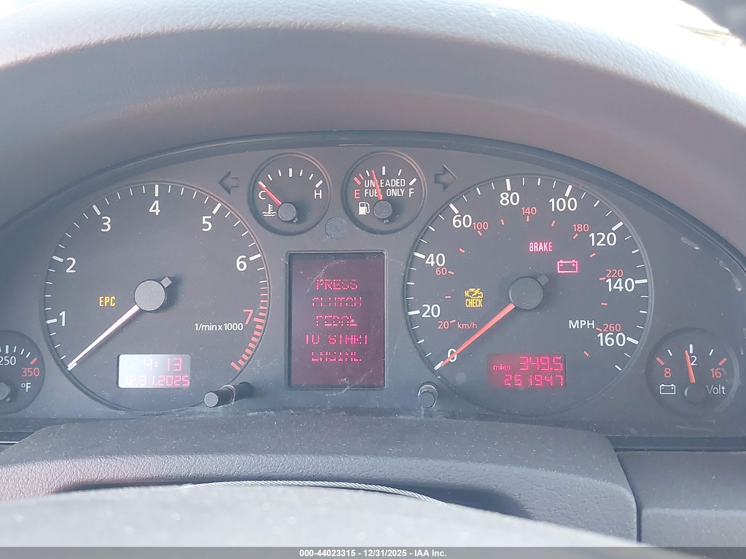 2001 Audi A6 2.7t Black vin: WAUED64B51N025535