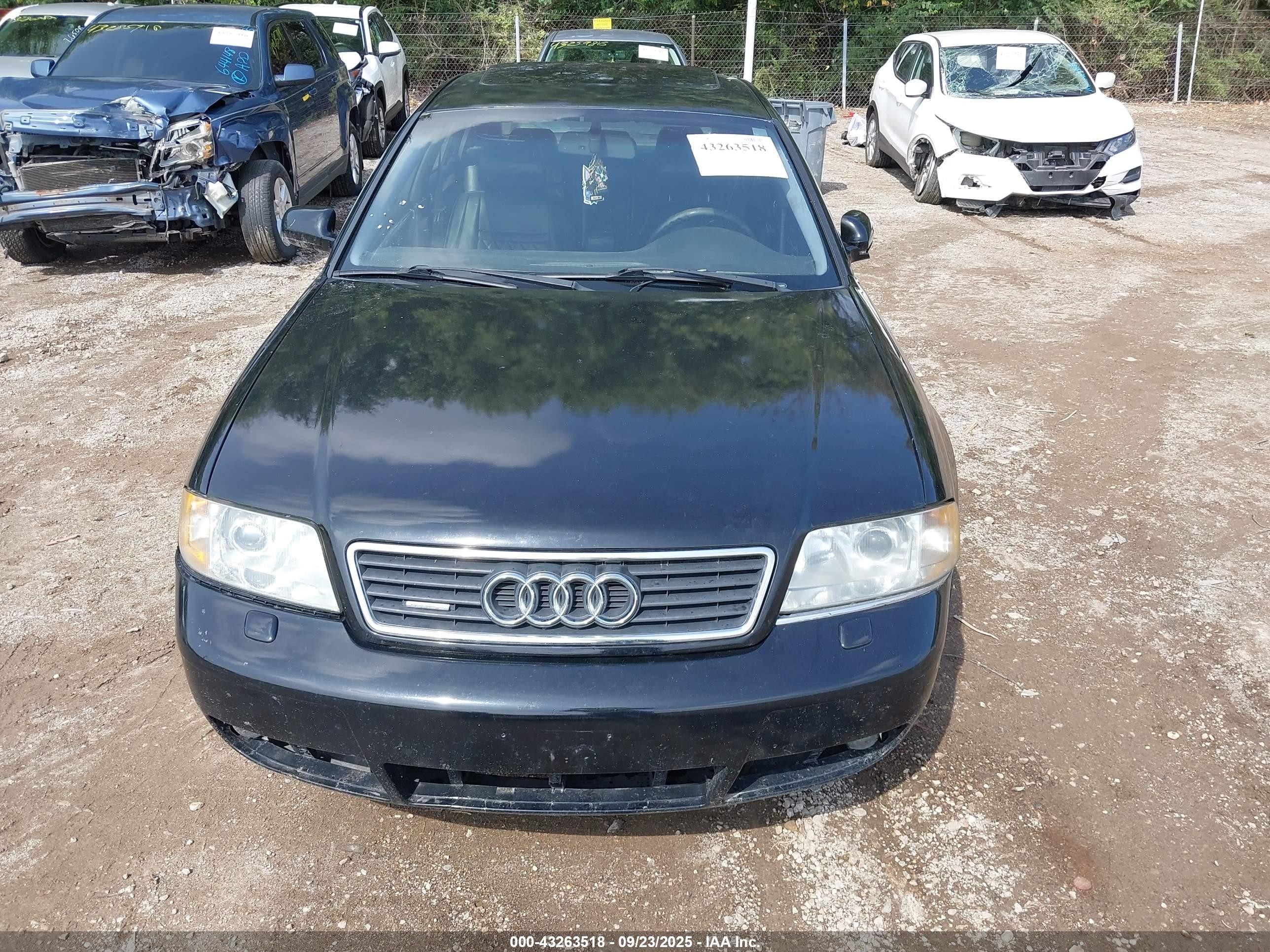 2000 Audi A6 2.7t Black vin: WAUED64B6YN076293