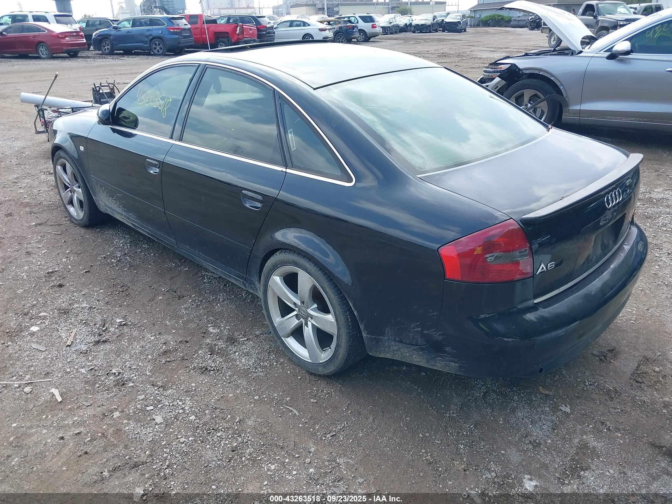 2000 Audi A6 2.7t Black vin: WAUED64B6YN076293