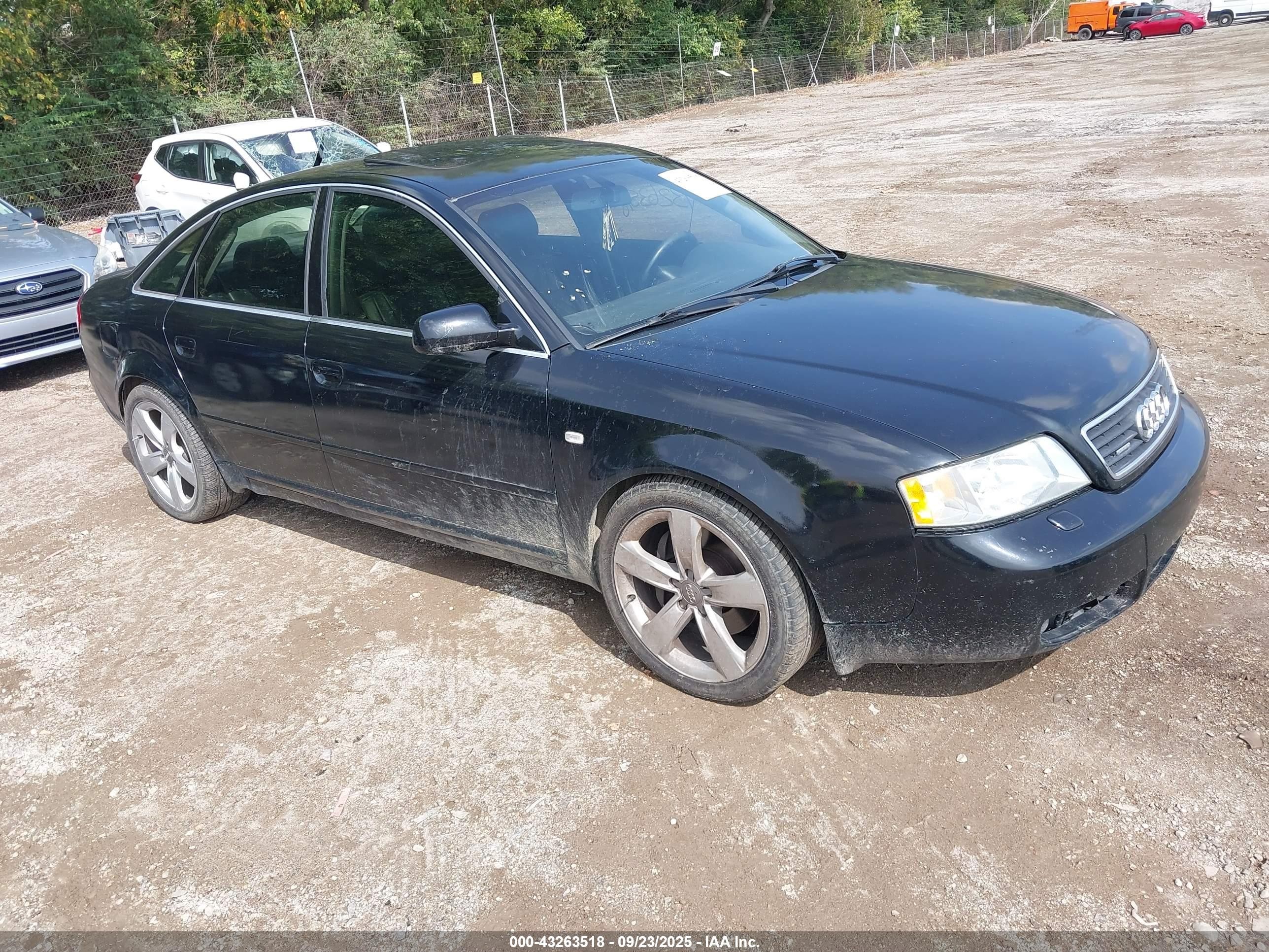 2000 Audi A6 2.7t Black vin: WAUED64B6YN076293