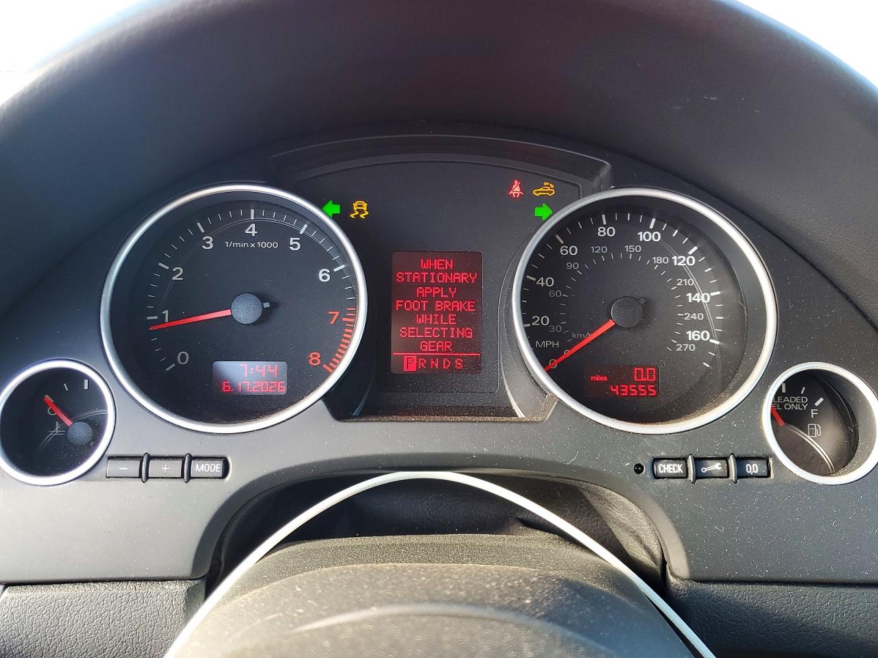 2007 Audi A4 S-line 2.0t Cabriolet Quattro Red vin: WAUEF48H27K029310
