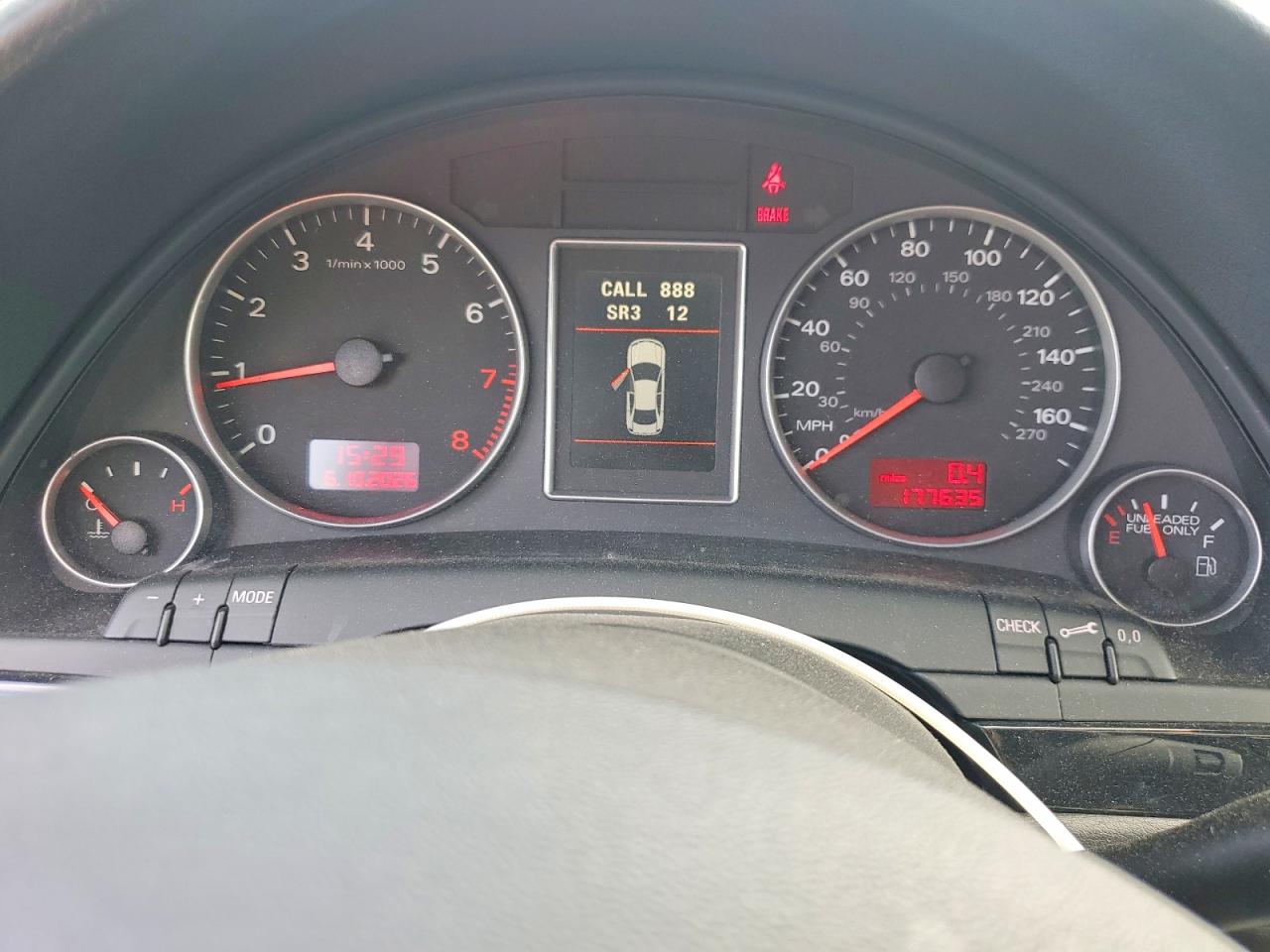2006 Audi A4 S-line 2.0t Quattro Turbo Серый vin: WAUEF78E26A248263
