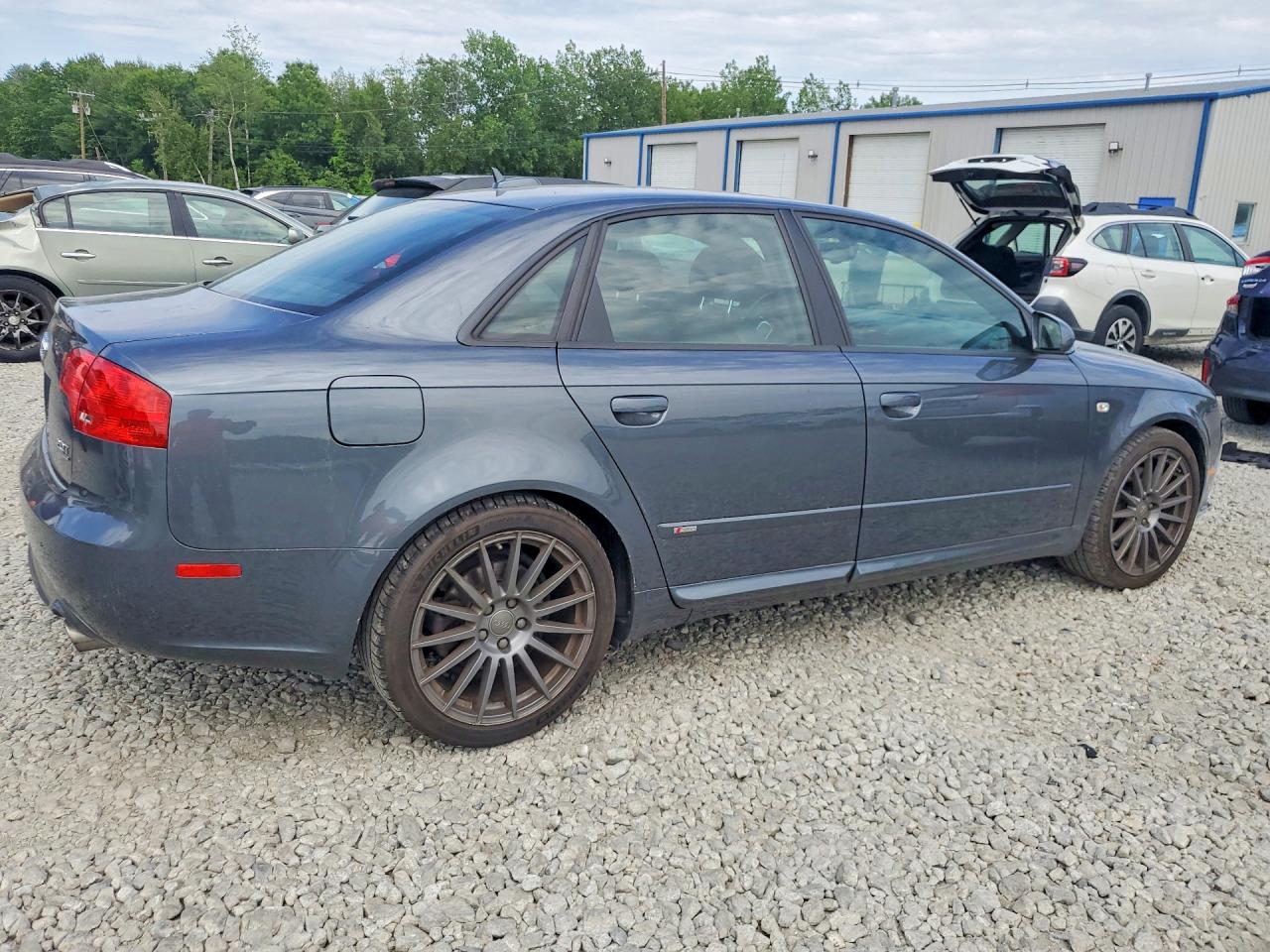 2006 Audi A4 S-line 2.0t Quattro Turbo Серый vin: WAUEF78E26A248263
